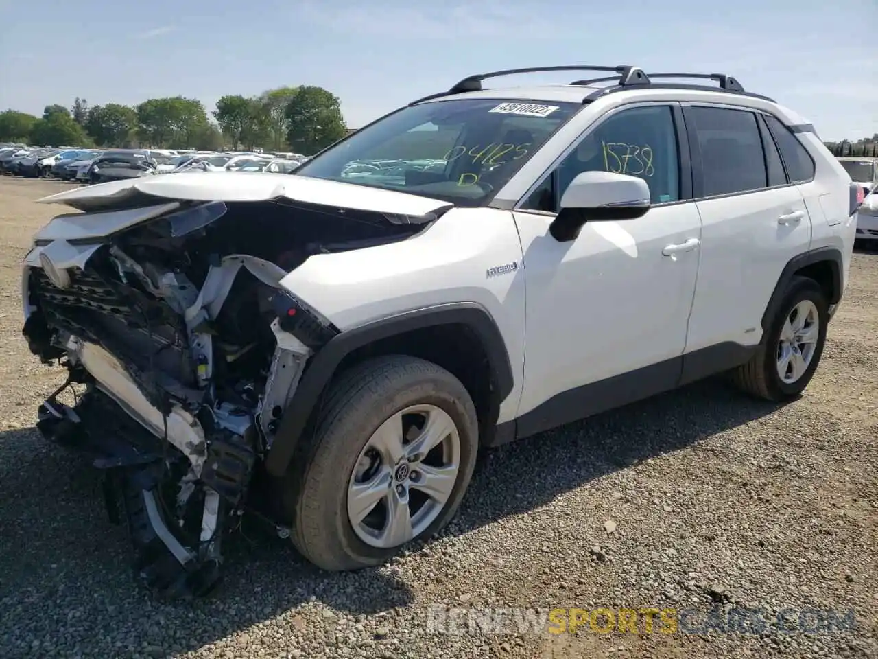 2 Photograph of a damaged car 2T3MWRFV4LW071208 TOYOTA RAV4 2020