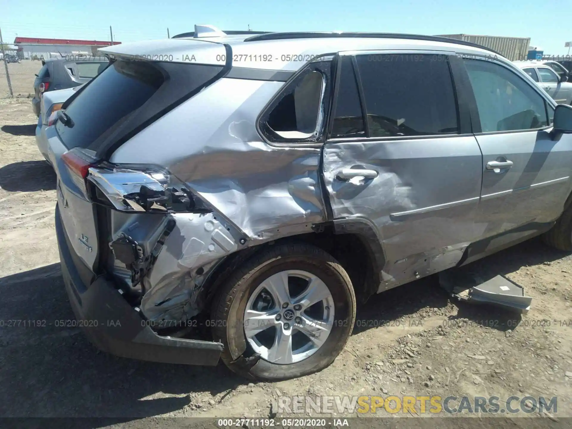 6 Photograph of a damaged car 2T3MWRFV6LW054426 TOYOTA RAV4 2020