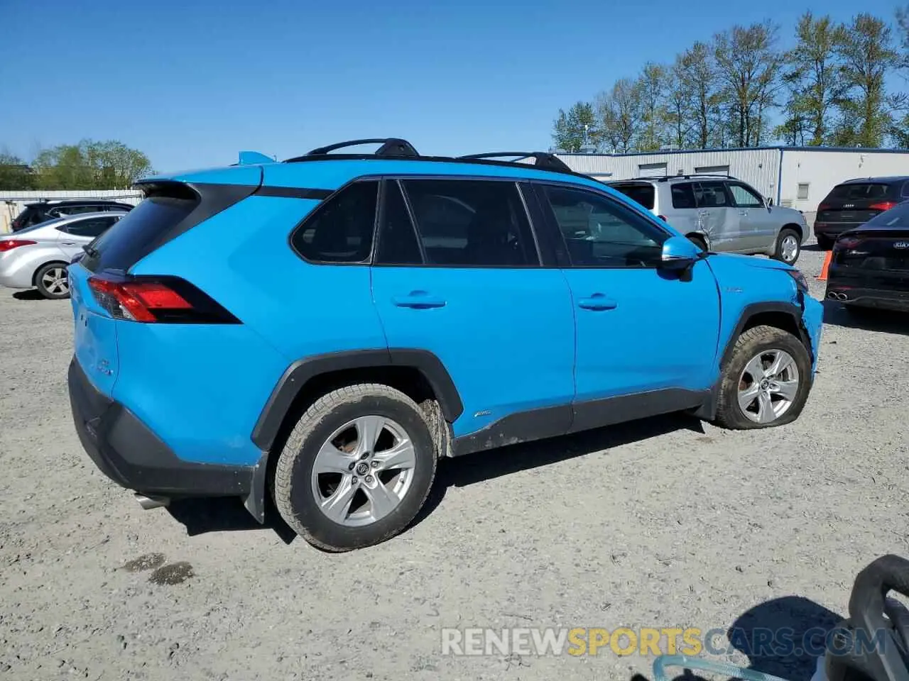 3 Photograph of a damaged car 2T3MWRFV6LW057343 TOYOTA RAV4 2020