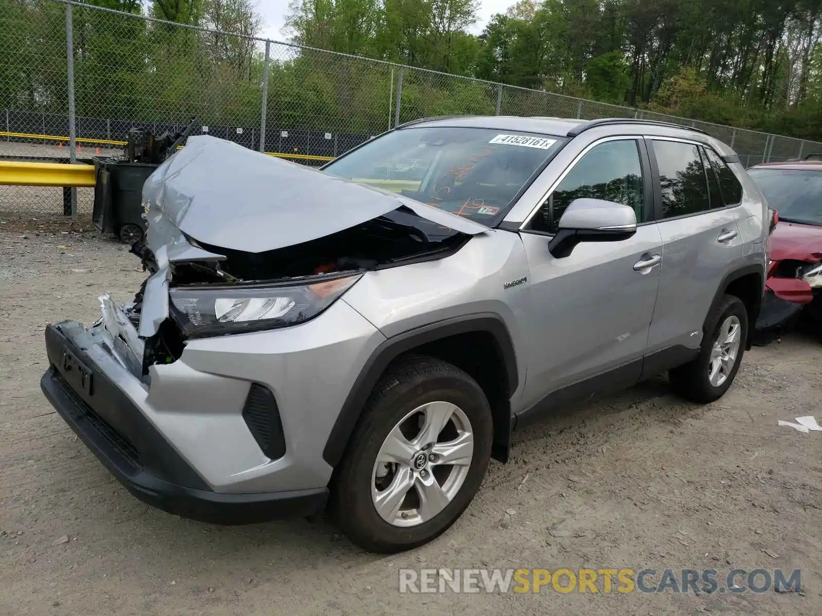 2 Photograph of a damaged car 2T3MWRFV6LW094487 TOYOTA RAV4 2020