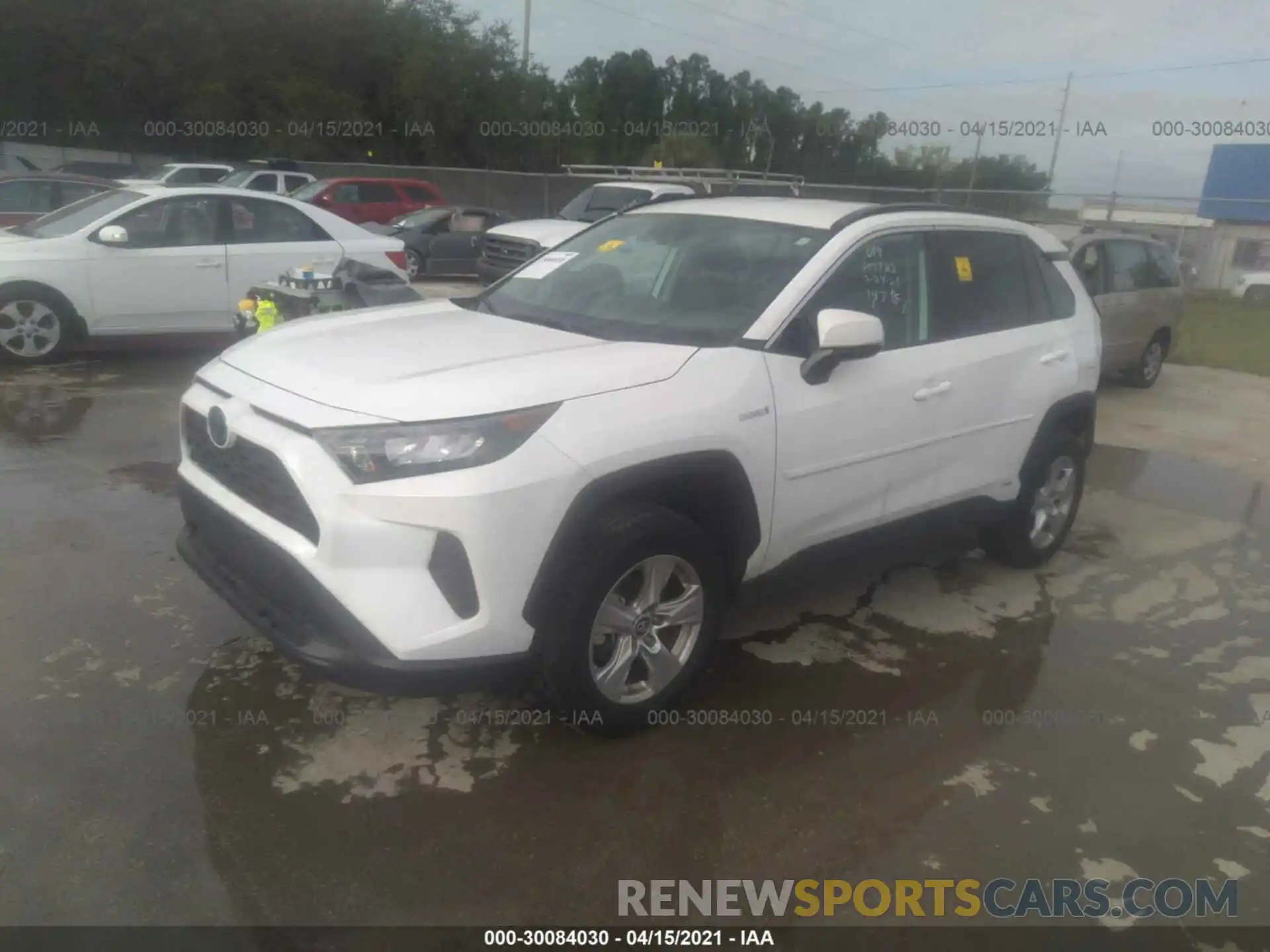 2 Photograph of a damaged car 2T3MWRFV7LW049719 TOYOTA RAV4 2020