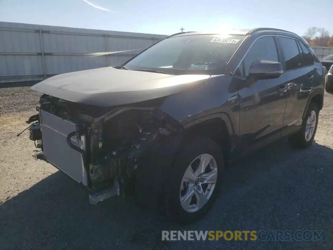 2 Photograph of a damaged car 2T3MWRFV7LW056931 TOYOTA RAV4 2020