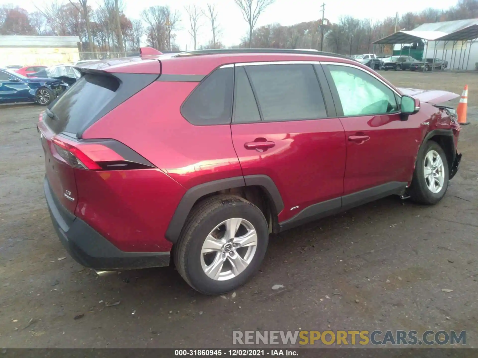 4 Photograph of a damaged car 2T3MWRFV7LW082543 TOYOTA RAV4 2020