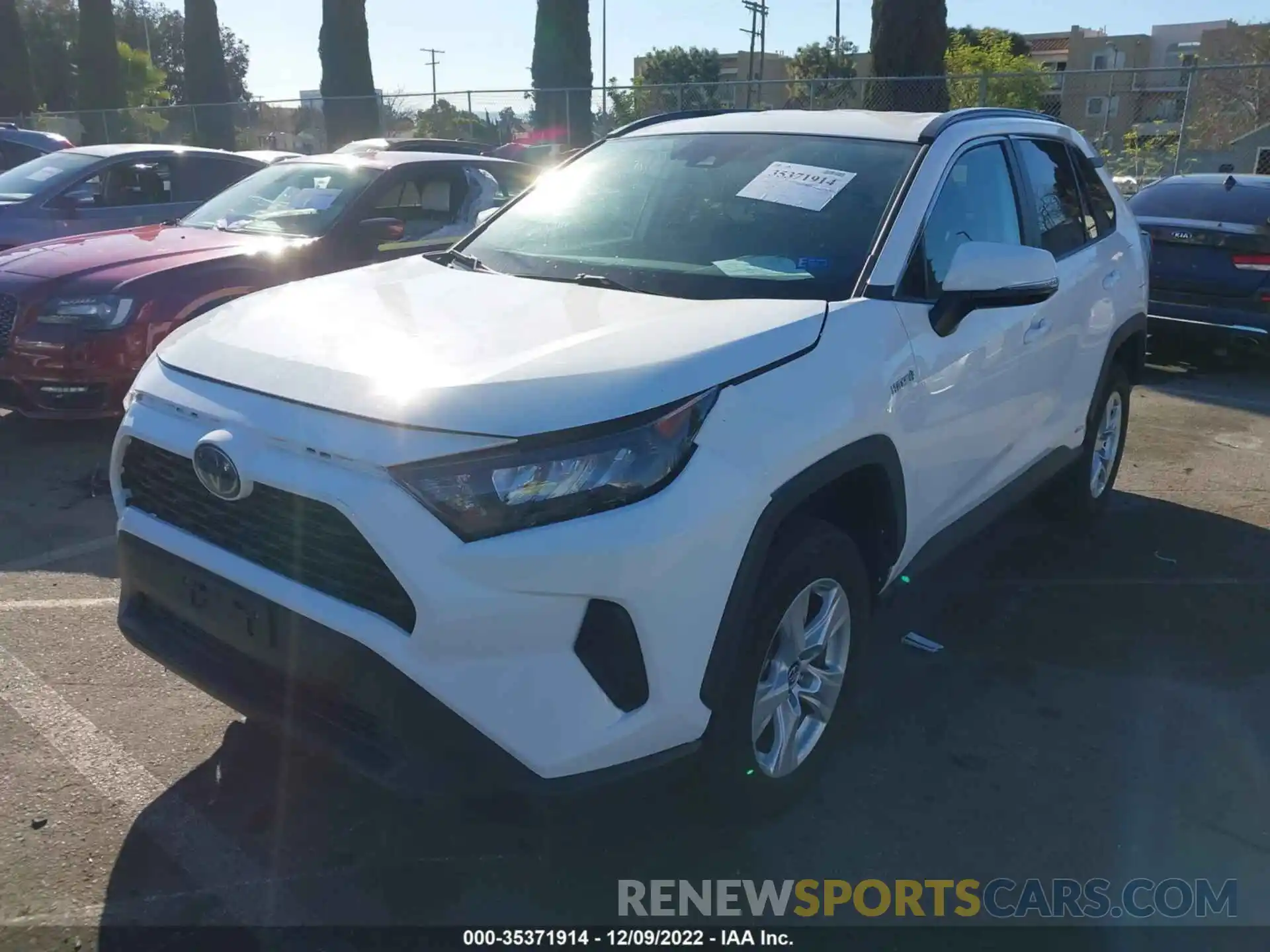 2 Photograph of a damaged car 2T3MWRFV9LW056266 TOYOTA RAV4 2020