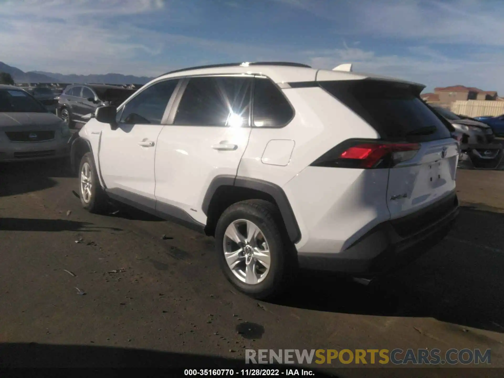 3 Photograph of a damaged car 2T3MWRFV9LW059930 TOYOTA RAV4 2020