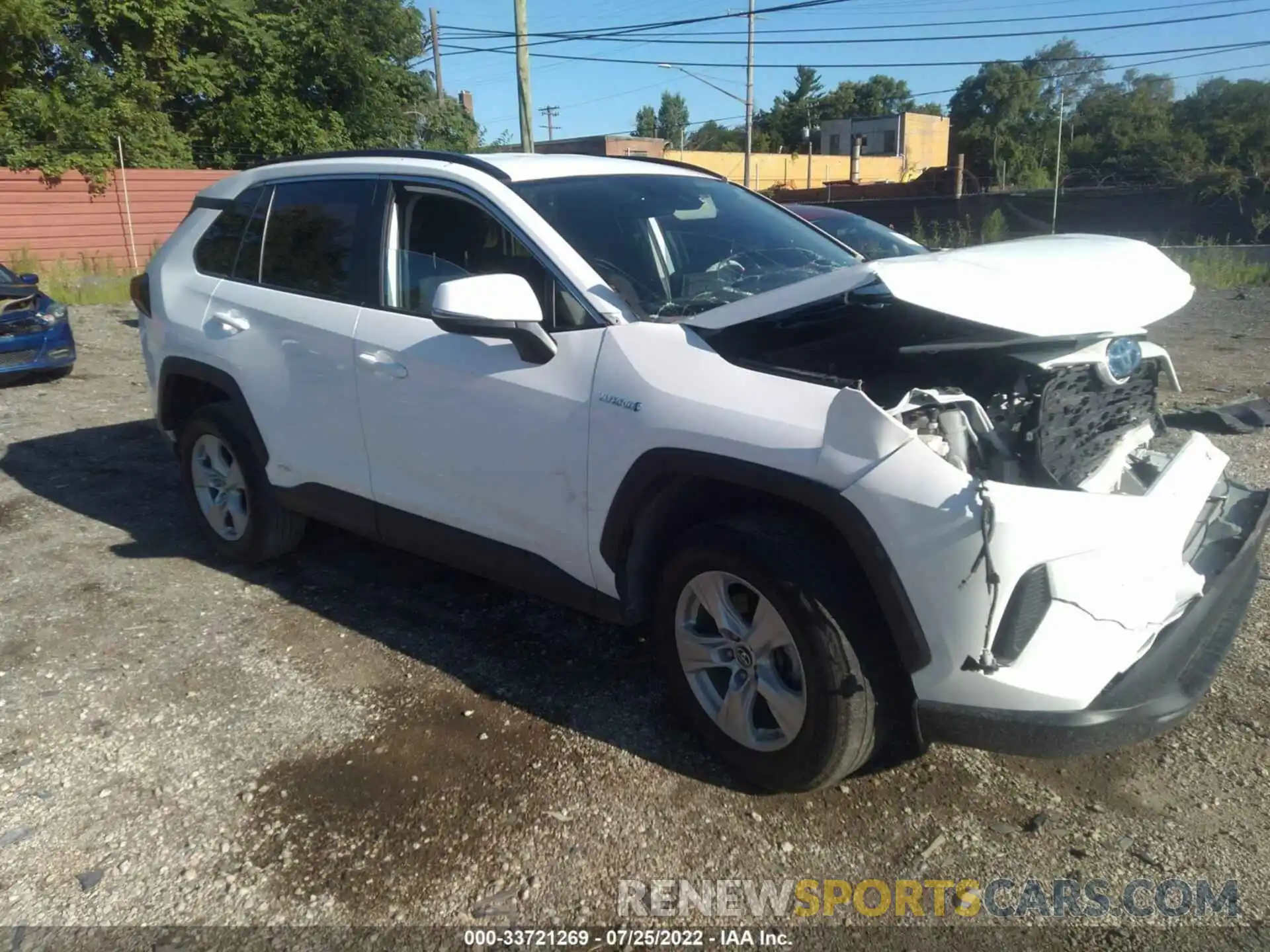 1 Photograph of a damaged car 2T3MWRFV9LW061175 TOYOTA RAV4 2020