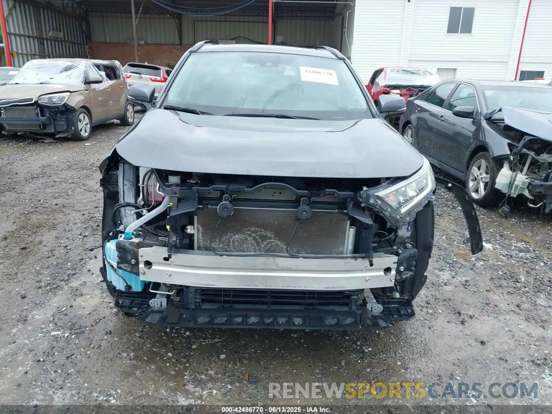 13 Photograph of a damaged car 2T3N1RFV1LC118957 TOYOTA RAV4 2020