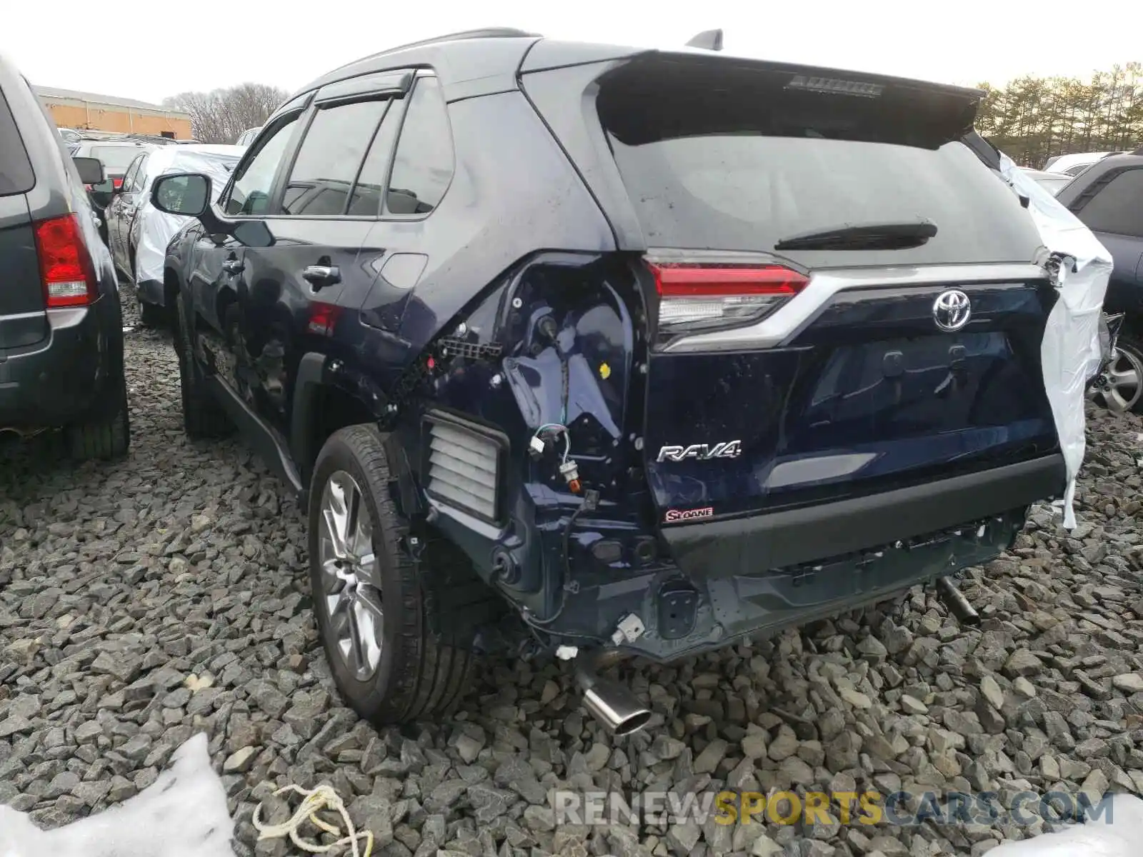 3 Photograph of a damaged car 2T3N1RFV4LW089419 TOYOTA RAV4 2020