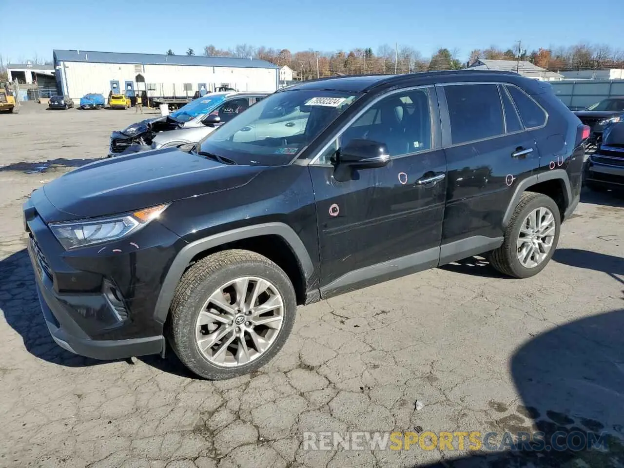 1 Photograph of a damaged car 2T3N1RFV4LW136836 TOYOTA RAV4 2020