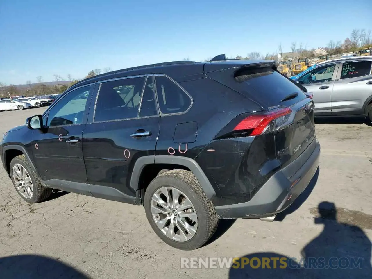 2 Photograph of a damaged car 2T3N1RFV4LW136836 TOYOTA RAV4 2020