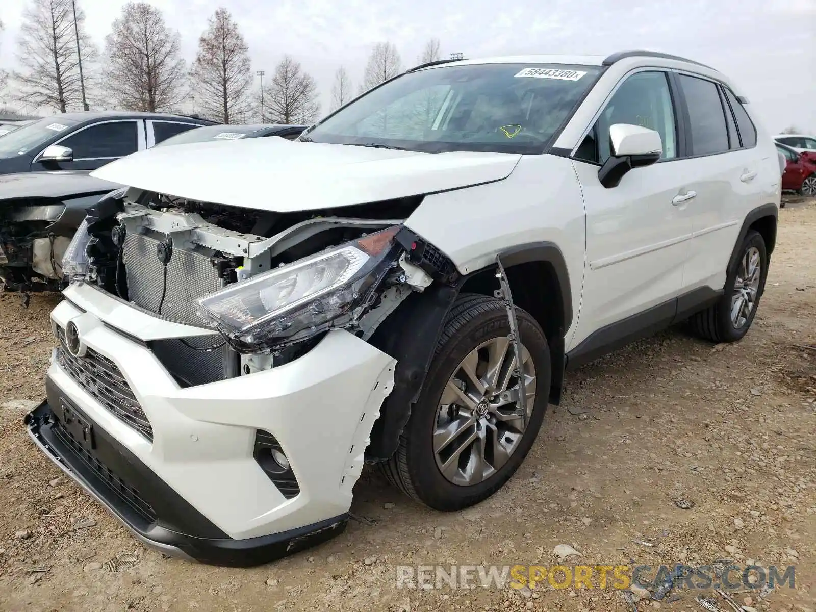 2 Photograph of a damaged car 2T3N1RFV6LW093312 TOYOTA RAV4 2020