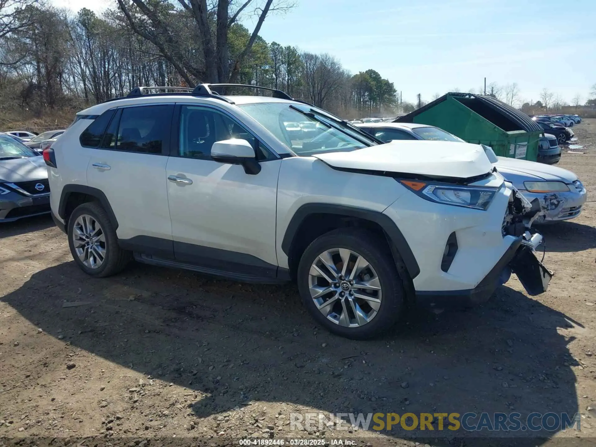 13 Photograph of a damaged car 2T3N1RFV6LW134540 TOYOTA RAV4 2020