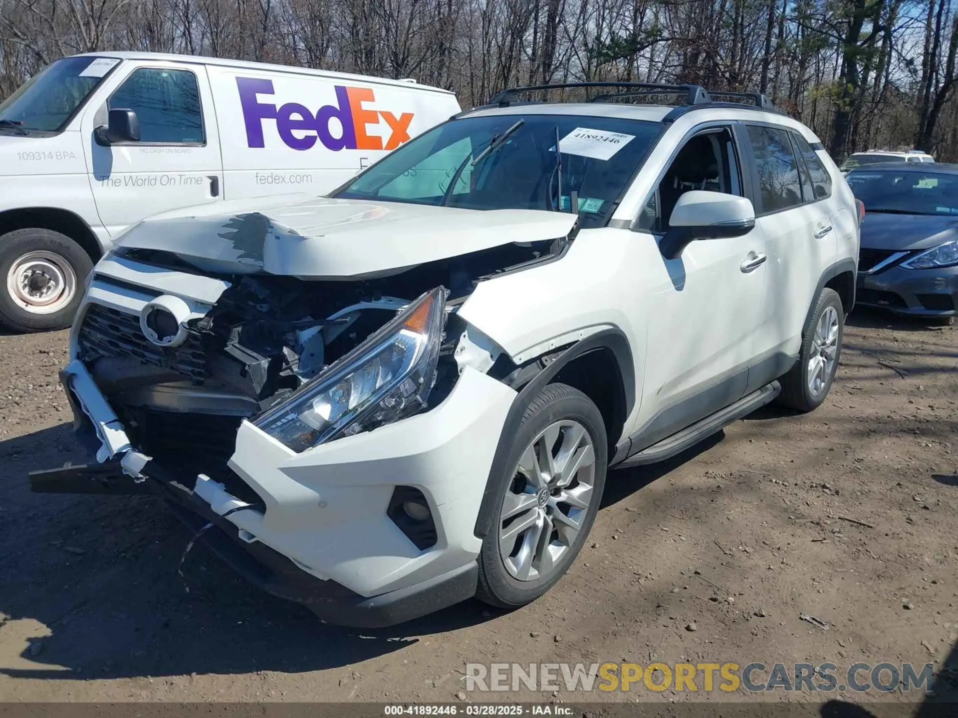 6 Photograph of a damaged car 2T3N1RFV6LW134540 TOYOTA RAV4 2020