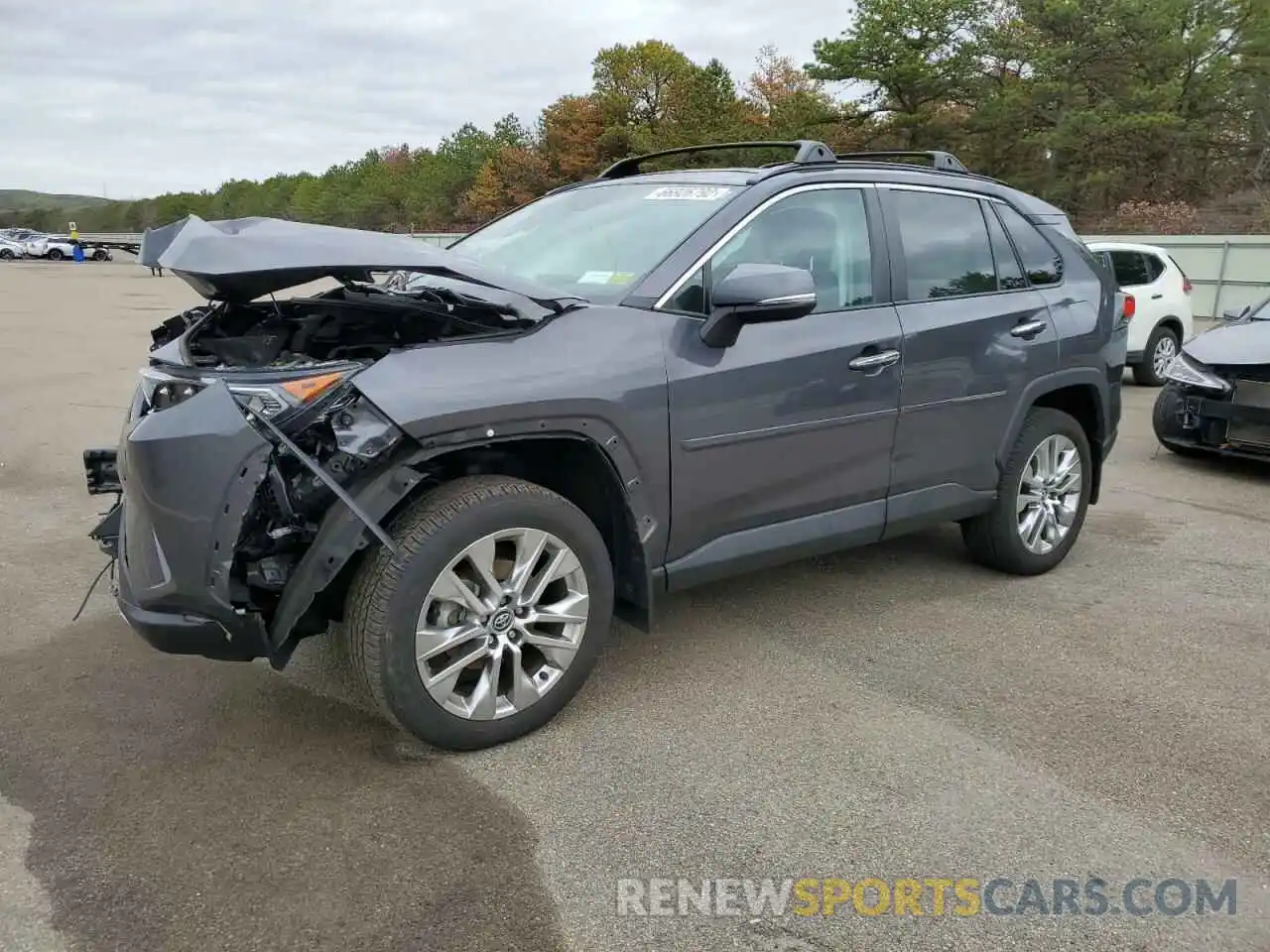 1 Photograph of a damaged car 2T3N1RFV8LW134331 TOYOTA RAV4 2020