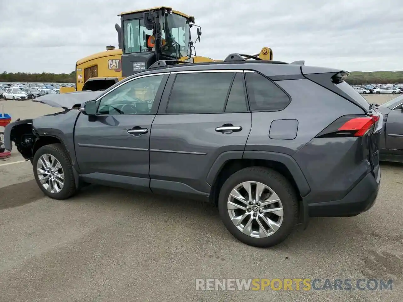 2 Photograph of a damaged car 2T3N1RFV8LW134331 TOYOTA RAV4 2020