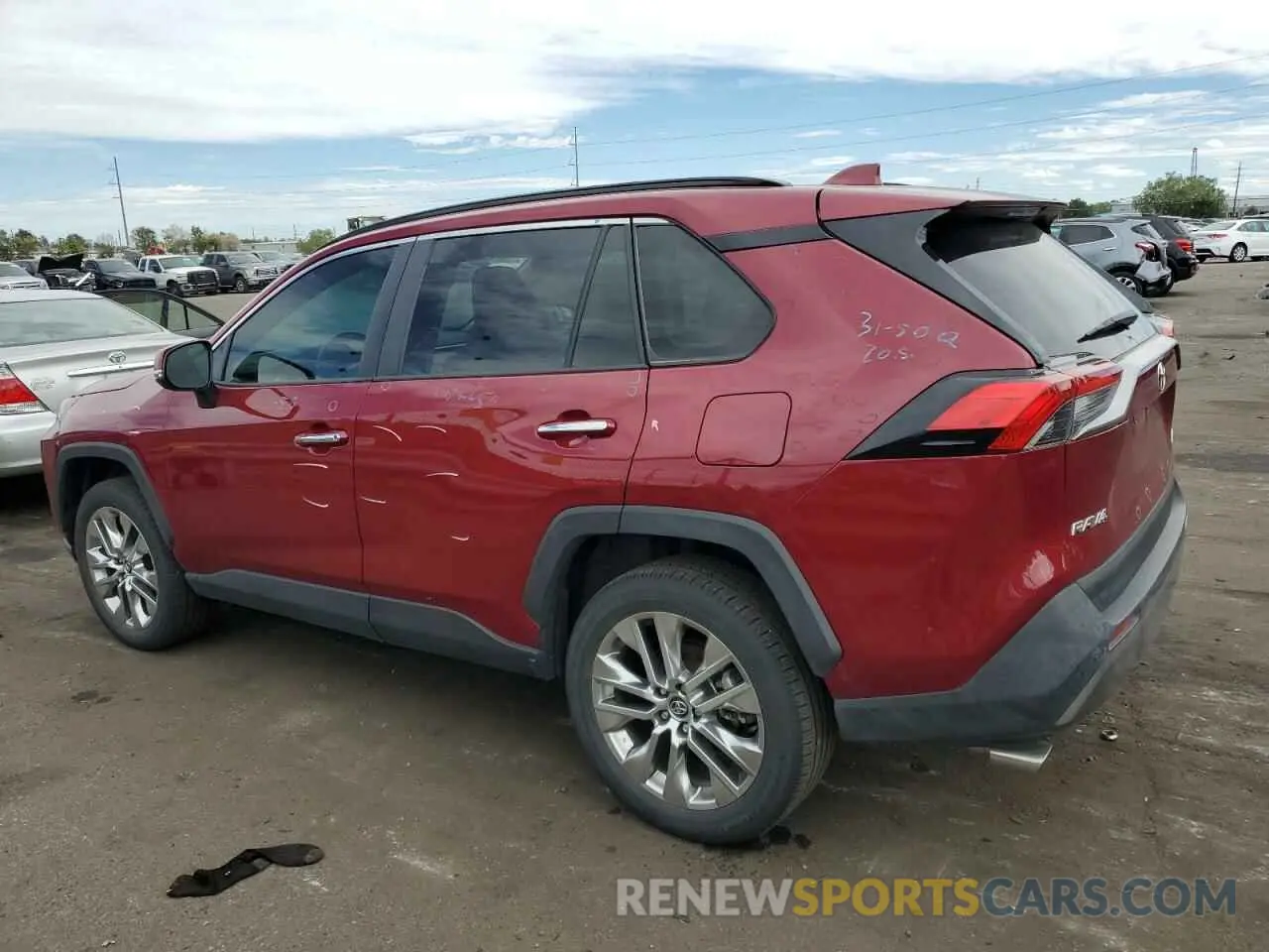2 Photograph of a damaged car 2T3N1RFV9LC107852 TOYOTA RAV4 2020