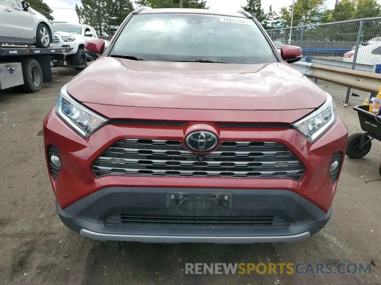 5 Photograph of a damaged car 2T3N1RFV9LC107852 TOYOTA RAV4 2020