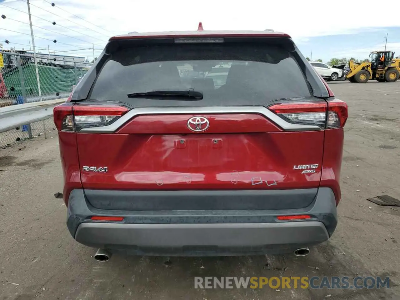 6 Photograph of a damaged car 2T3N1RFV9LC107852 TOYOTA RAV4 2020