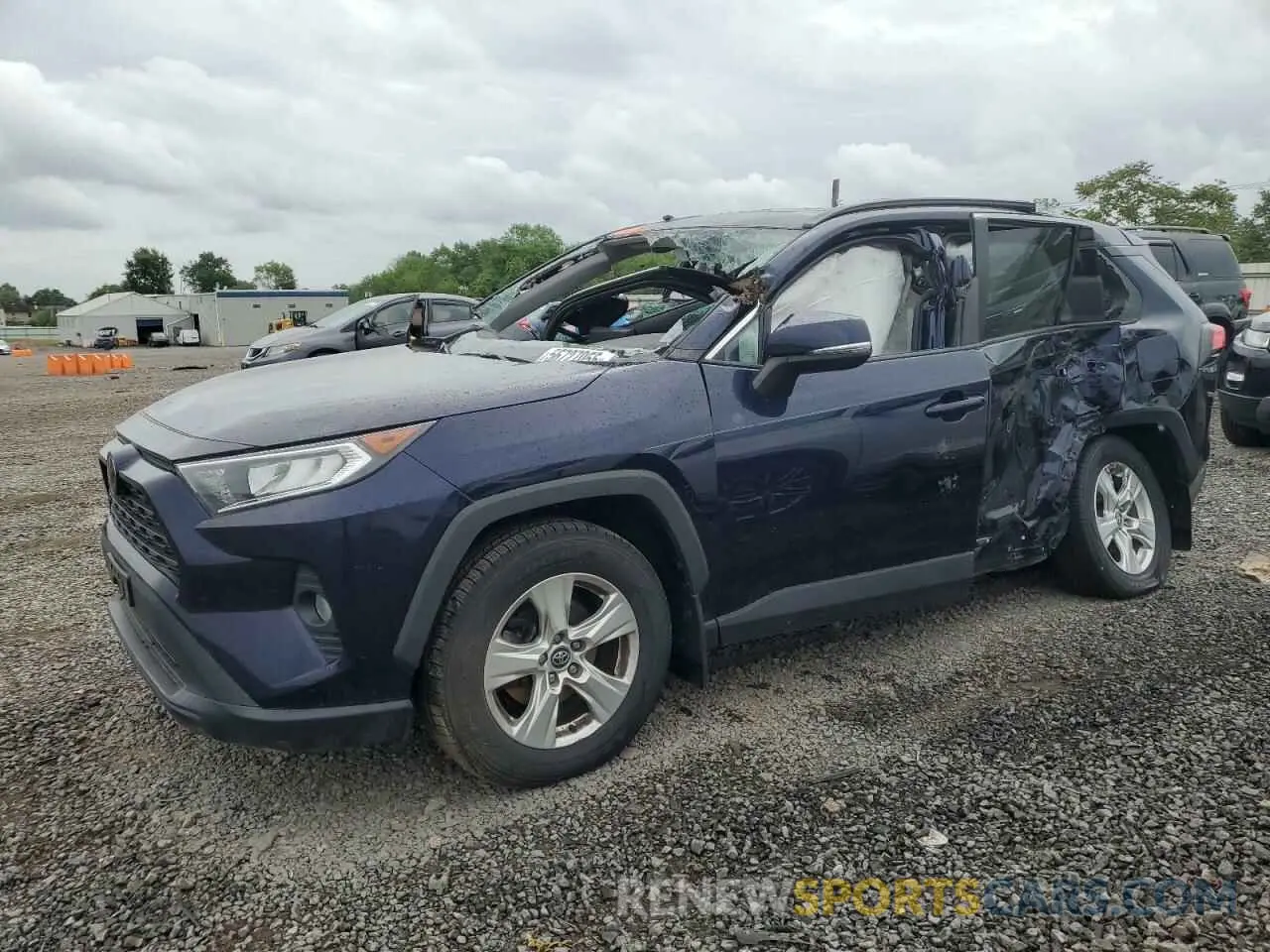 1 Photograph of a damaged car 2T3P1RFV0LC064348 TOYOTA RAV4 2020