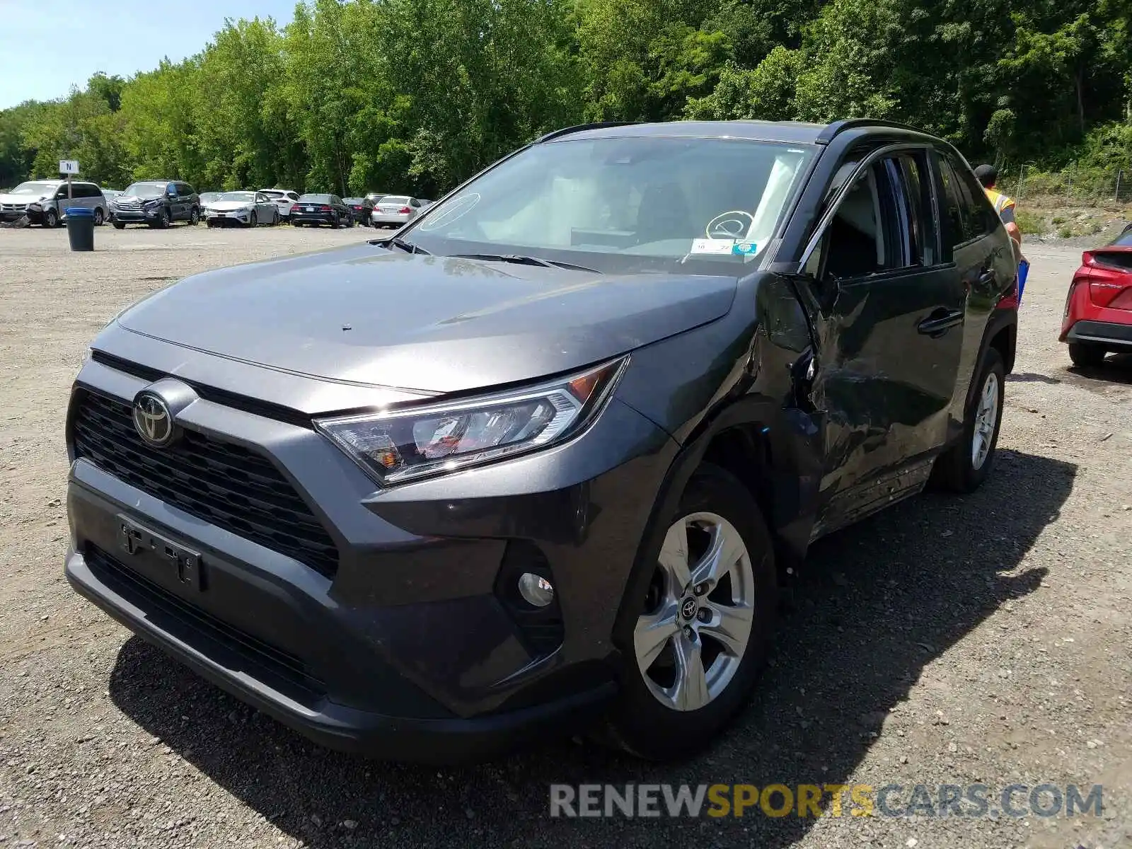 2 Photograph of a damaged car 2T3P1RFV0LC073549 TOYOTA RAV4 2020