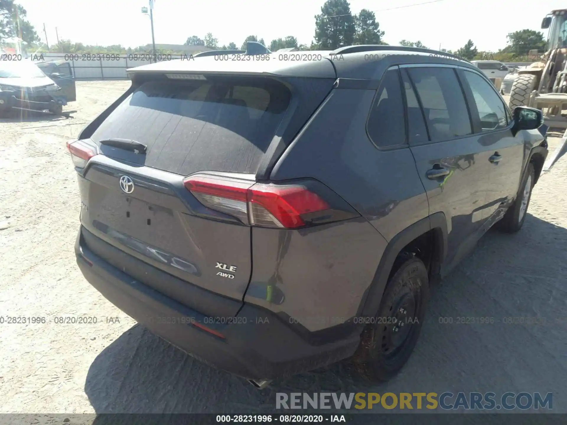 4 Photograph of a damaged car 2T3P1RFV0LC084874 TOYOTA RAV4 2020