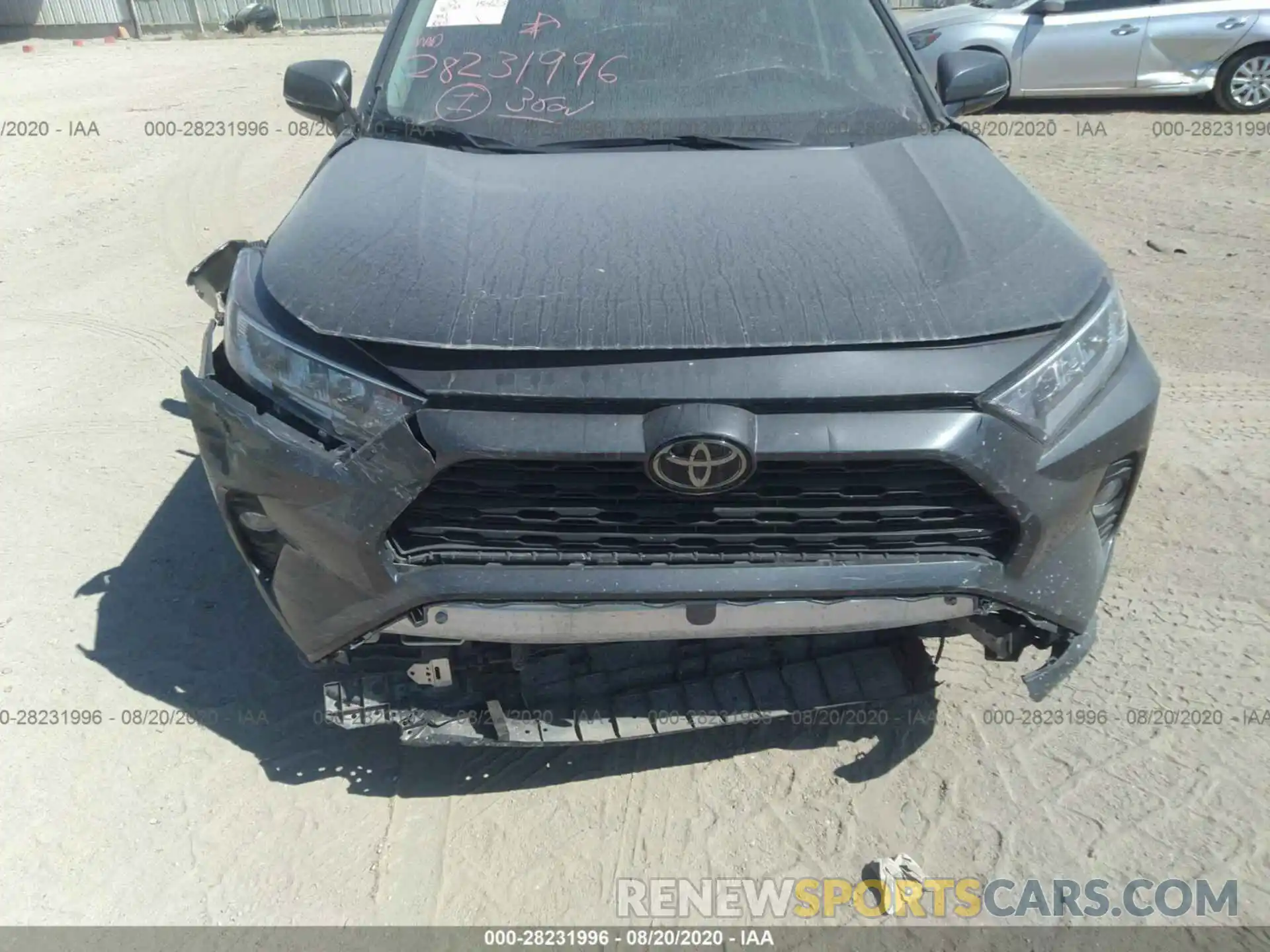 6 Photograph of a damaged car 2T3P1RFV0LC084874 TOYOTA RAV4 2020