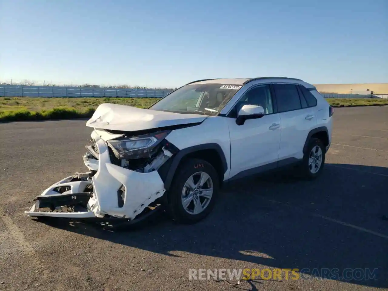 2 Photograph of a damaged car 2T3P1RFV0LC091937 TOYOTA RAV4 2020