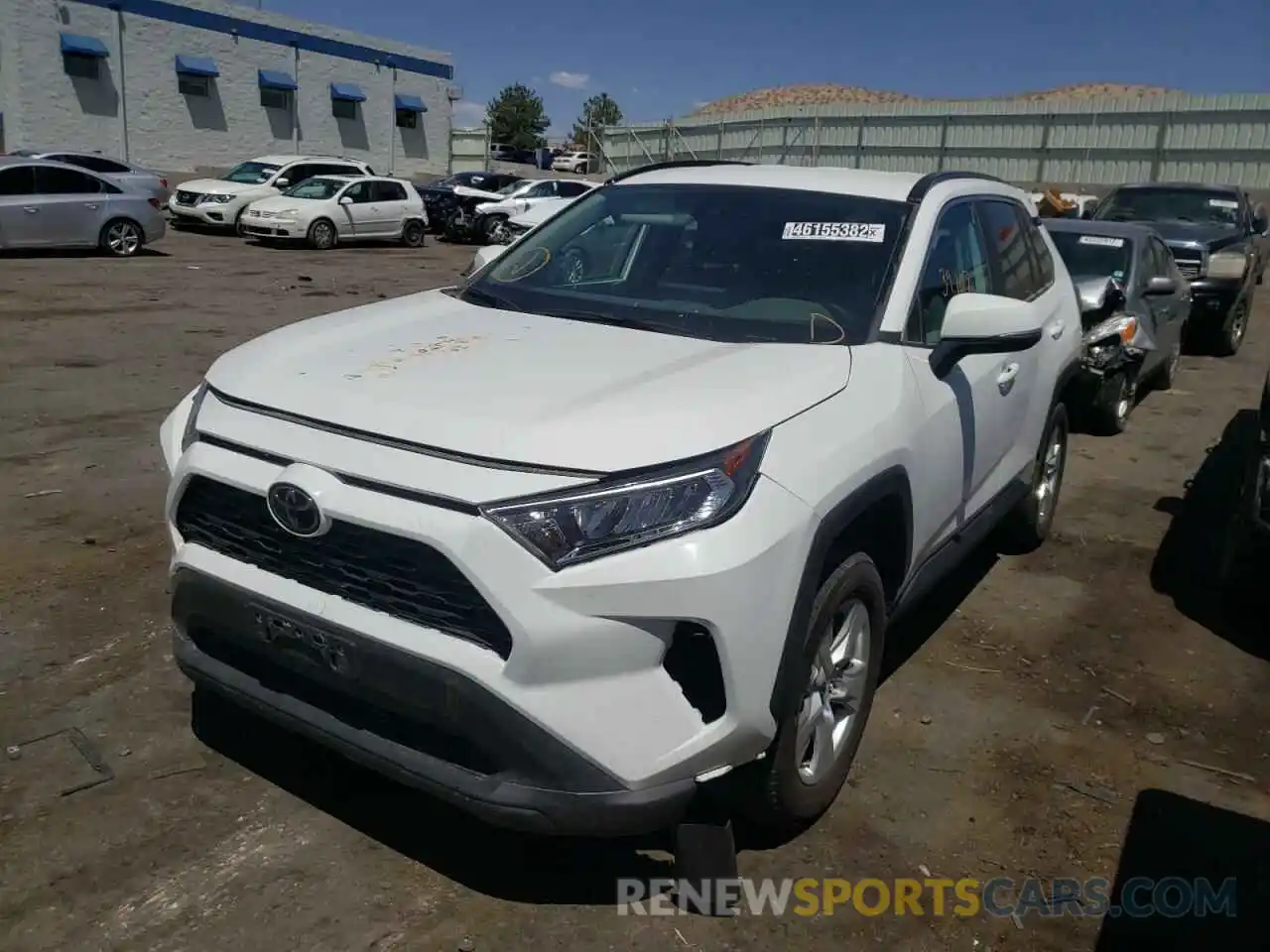 2 Photograph of a damaged car 2T3P1RFV0LC093302 TOYOTA RAV4 2020