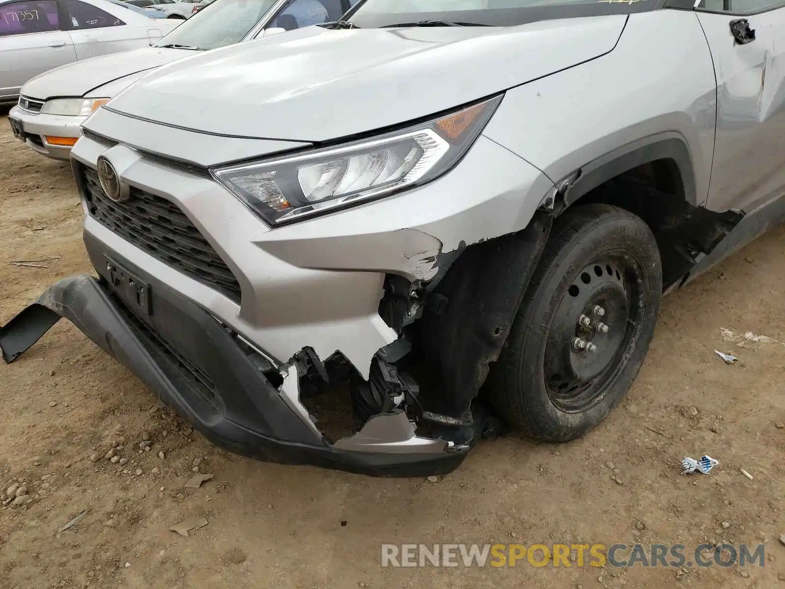 9 Photograph of a damaged car 2T3P1RFV0LC093770 TOYOTA RAV4 2020