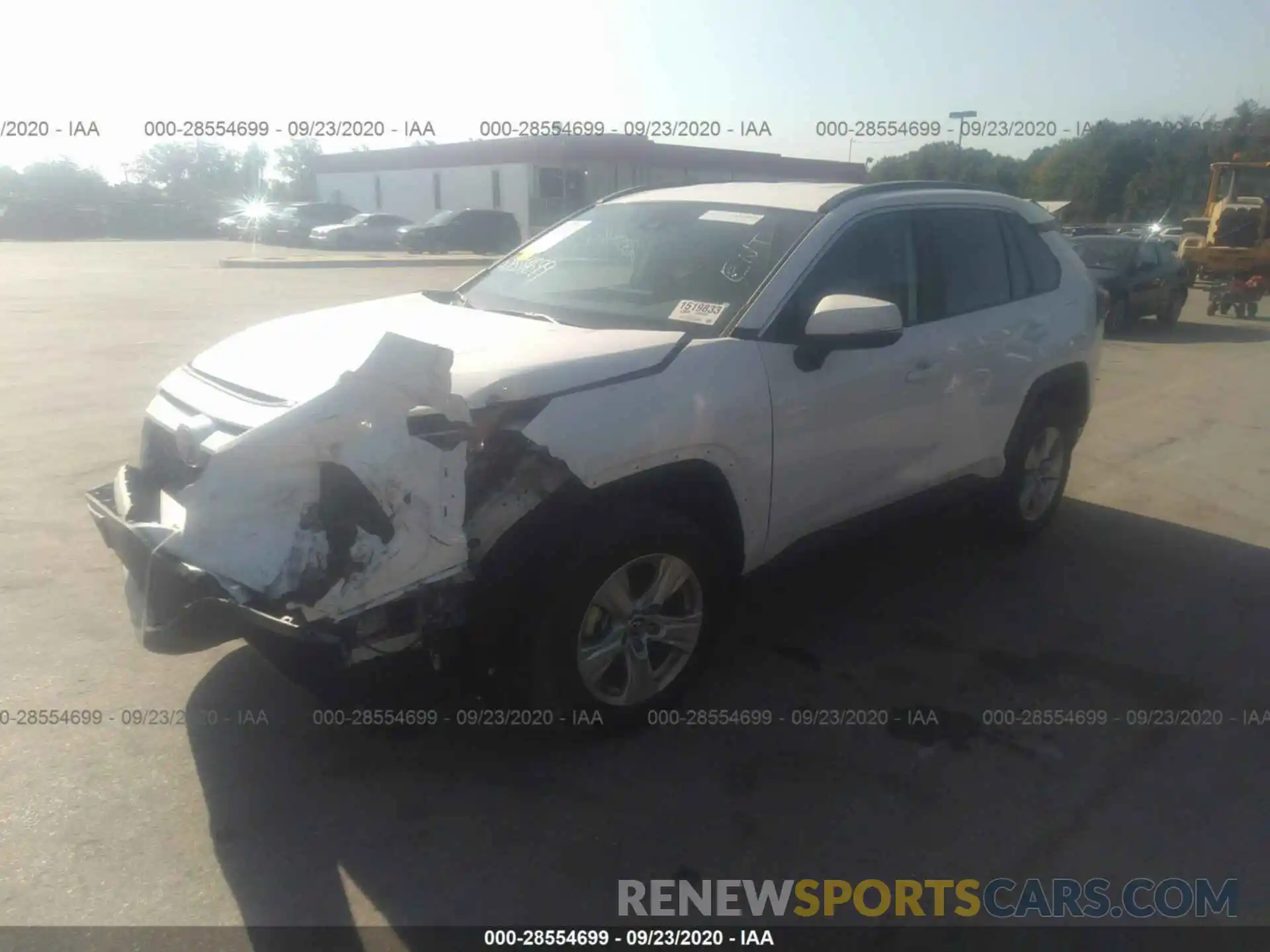 2 Photograph of a damaged car 2T3P1RFV0LC099598 TOYOTA RAV4 2020