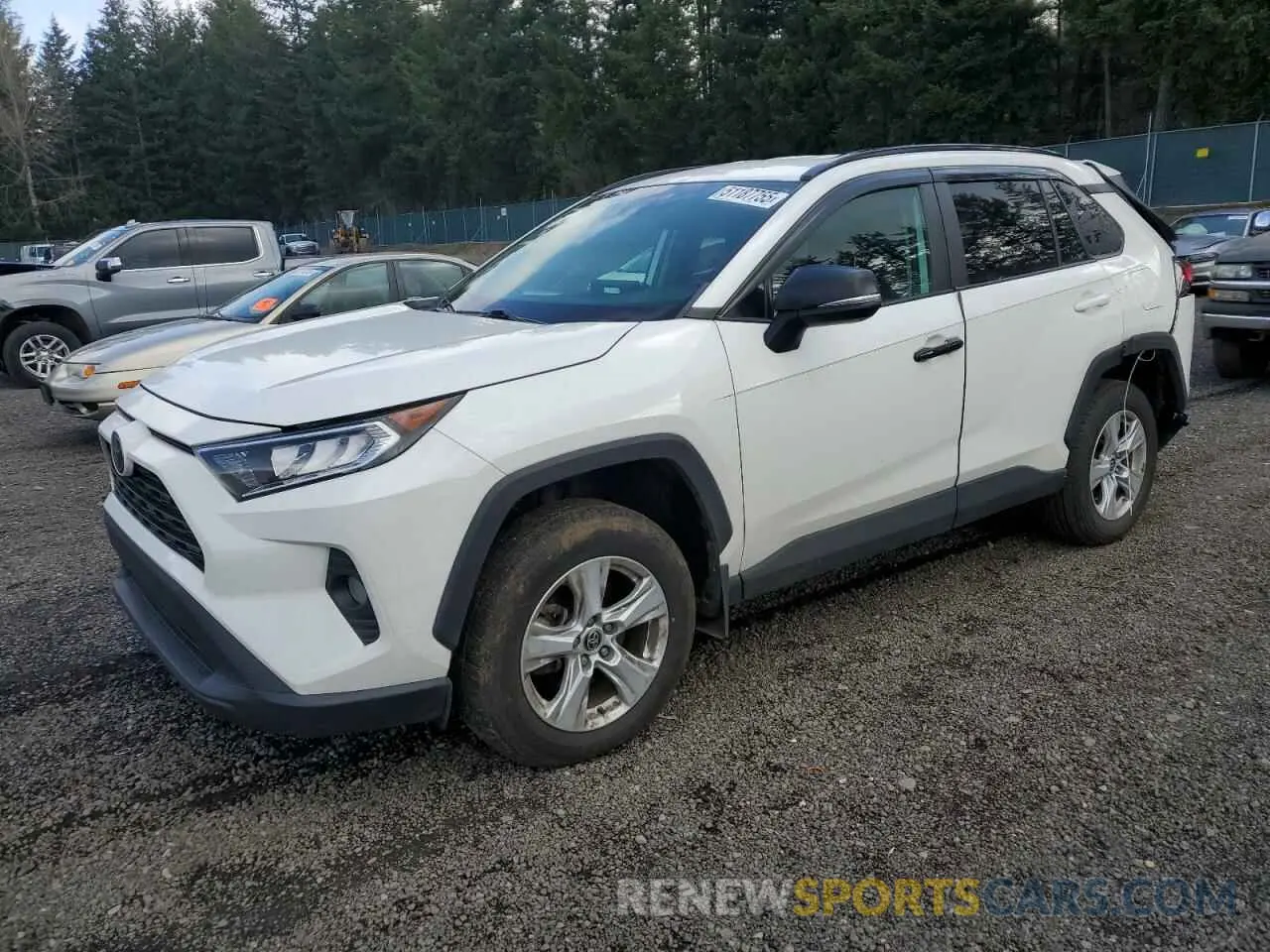 1 Photograph of a damaged car 2T3P1RFV0LC099665 TOYOTA RAV4 2020