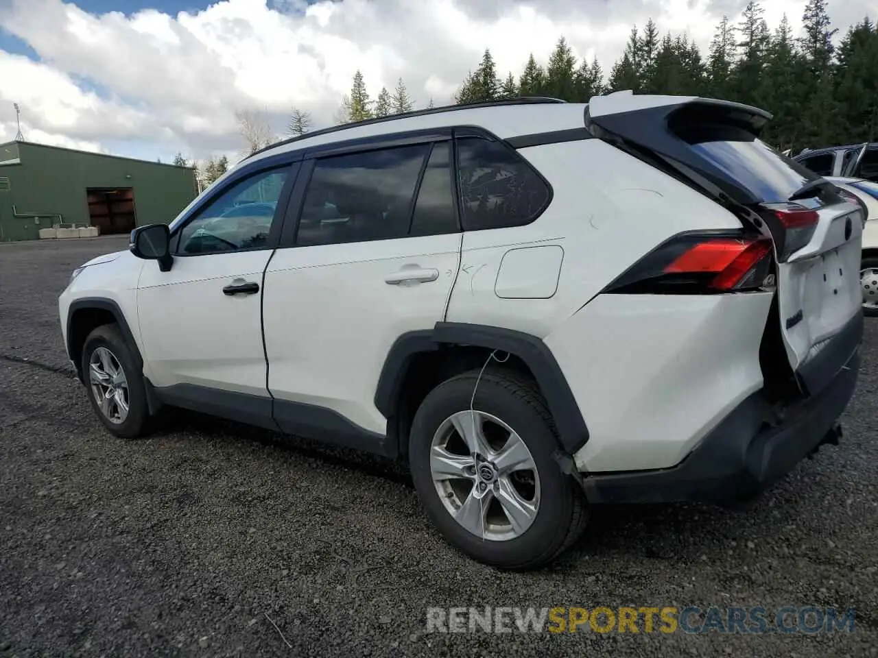 2 Photograph of a damaged car 2T3P1RFV0LC099665 TOYOTA RAV4 2020