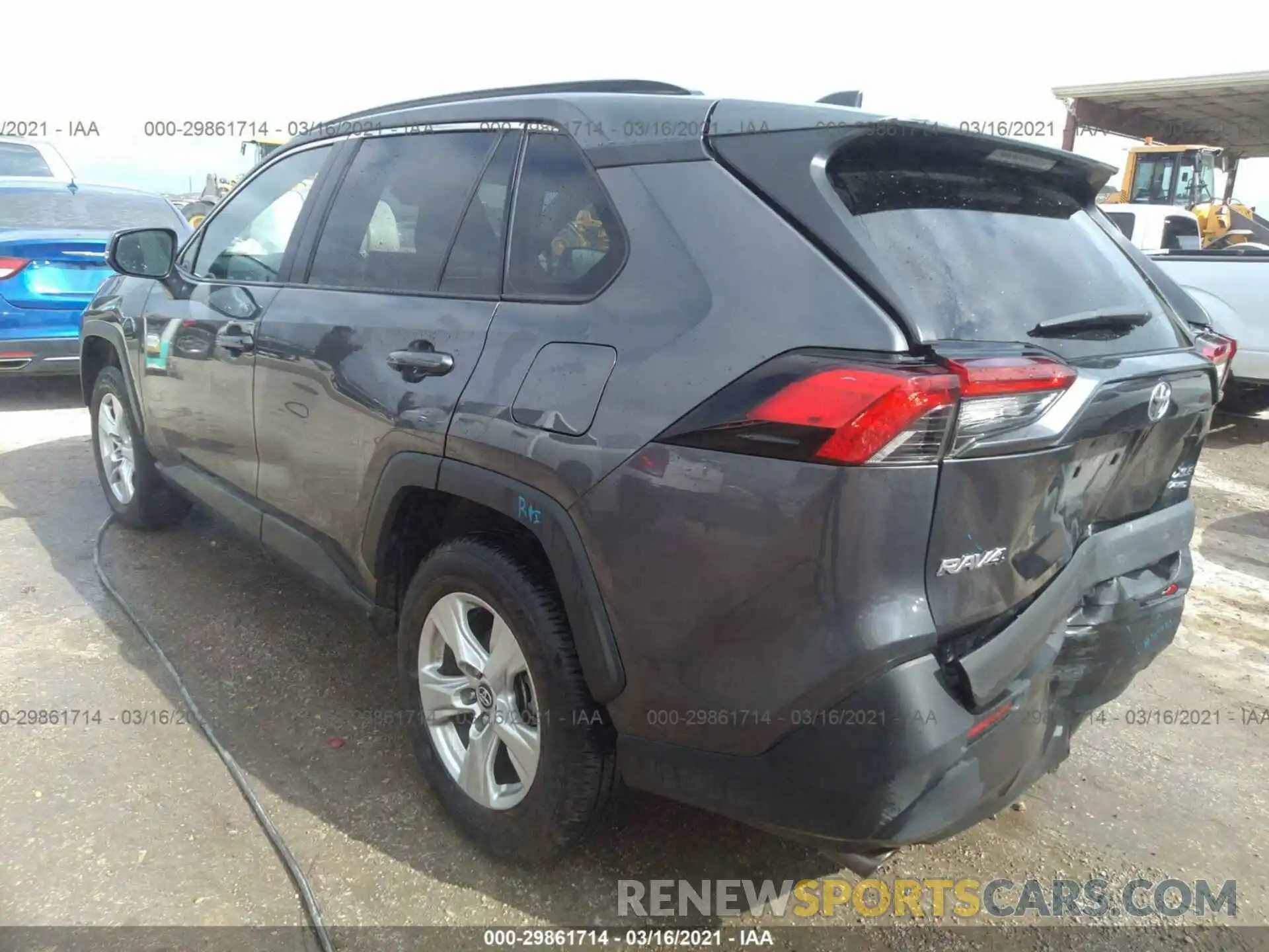 3 Photograph of a damaged car 2T3P1RFV0LC101334 TOYOTA RAV4 2020