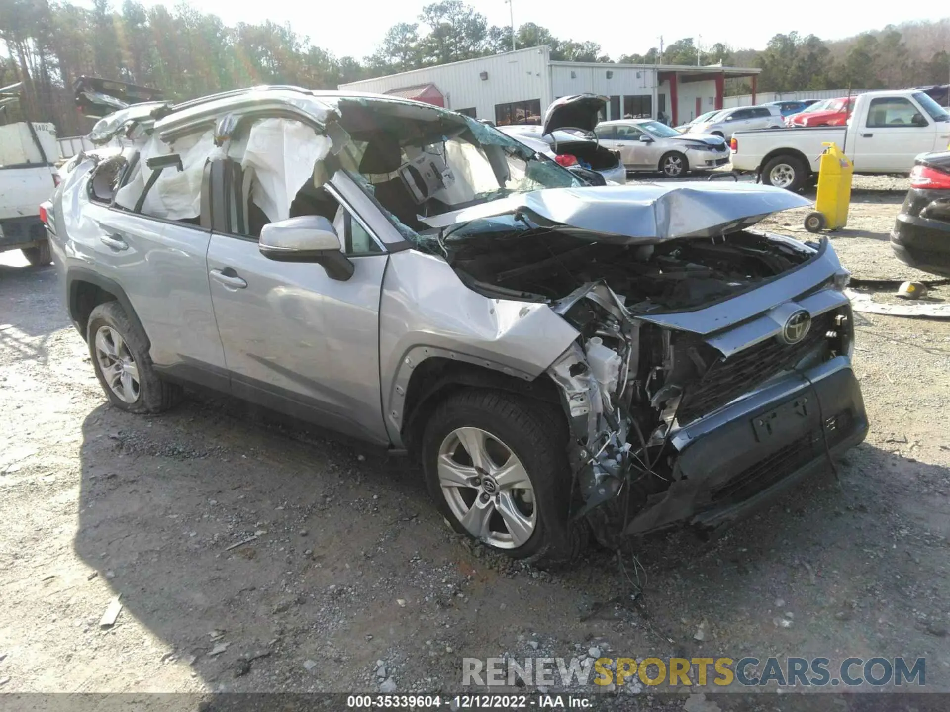 1 Photograph of a damaged car 2T3P1RFV0LC102659 TOYOTA RAV4 2020