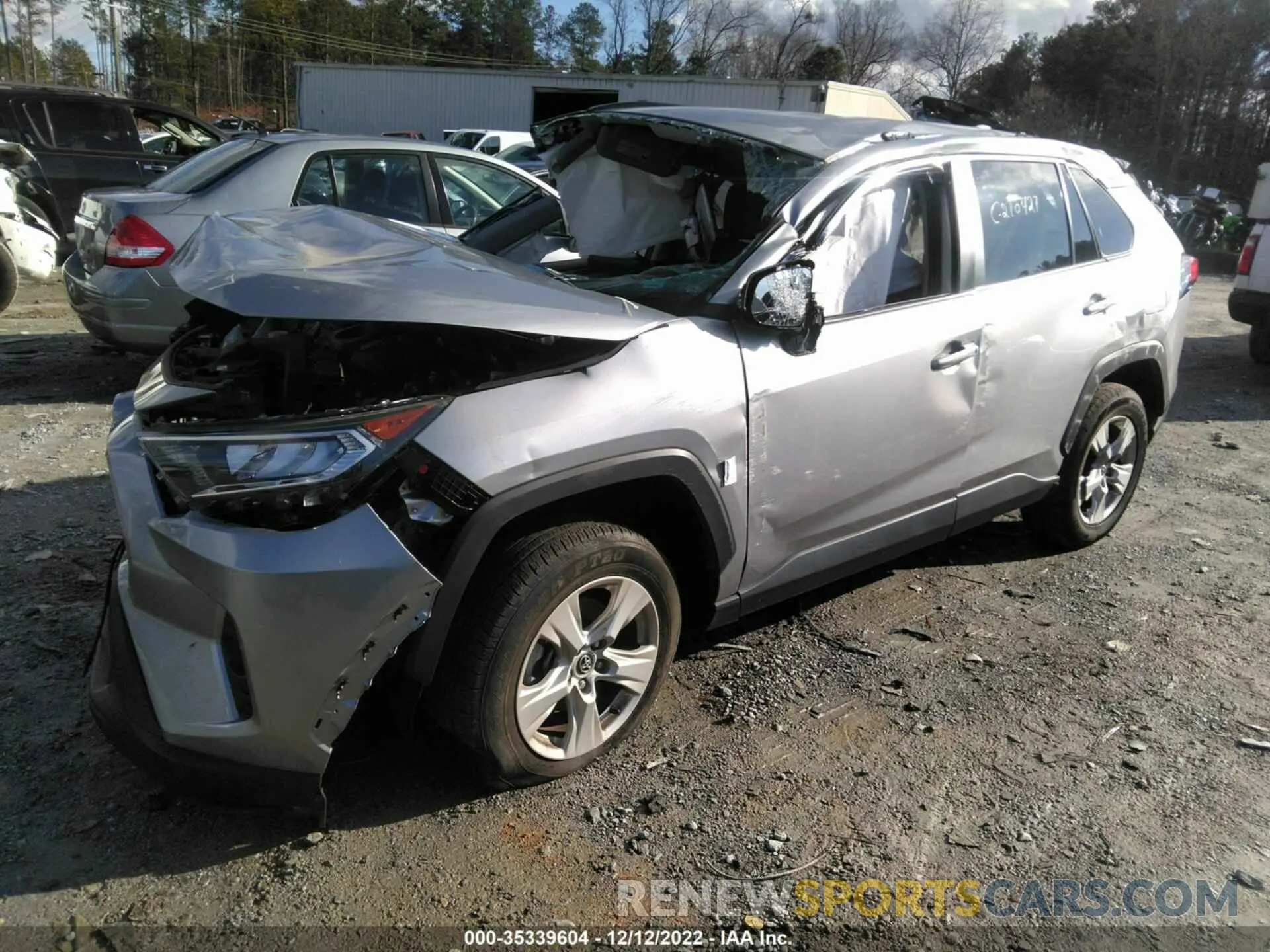 2 Photograph of a damaged car 2T3P1RFV0LC102659 TOYOTA RAV4 2020