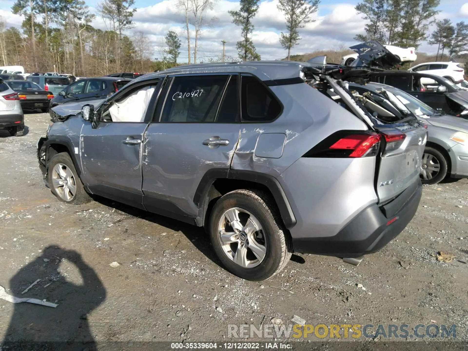 3 Photograph of a damaged car 2T3P1RFV0LC102659 TOYOTA RAV4 2020