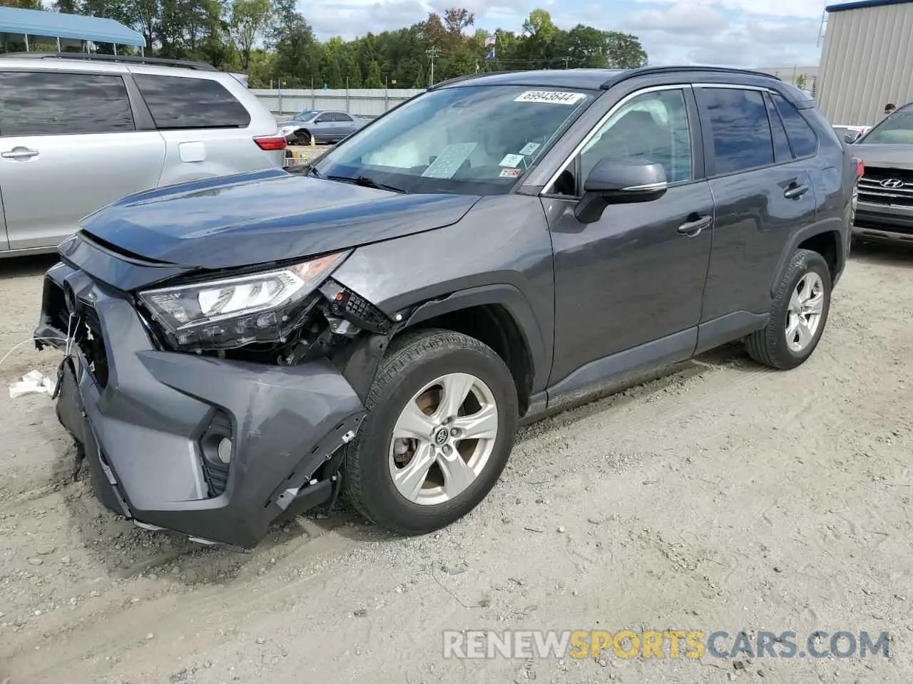 1 Photograph of a damaged car 2T3P1RFV0LC121213 TOYOTA RAV4 2020