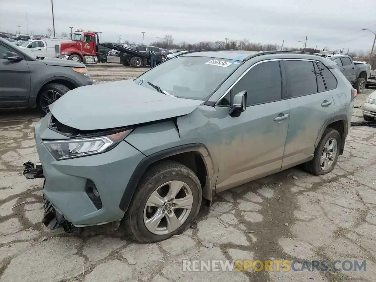 1 Photograph of a damaged car 2T3P1RFV0LC126251 TOYOTA RAV4 2020