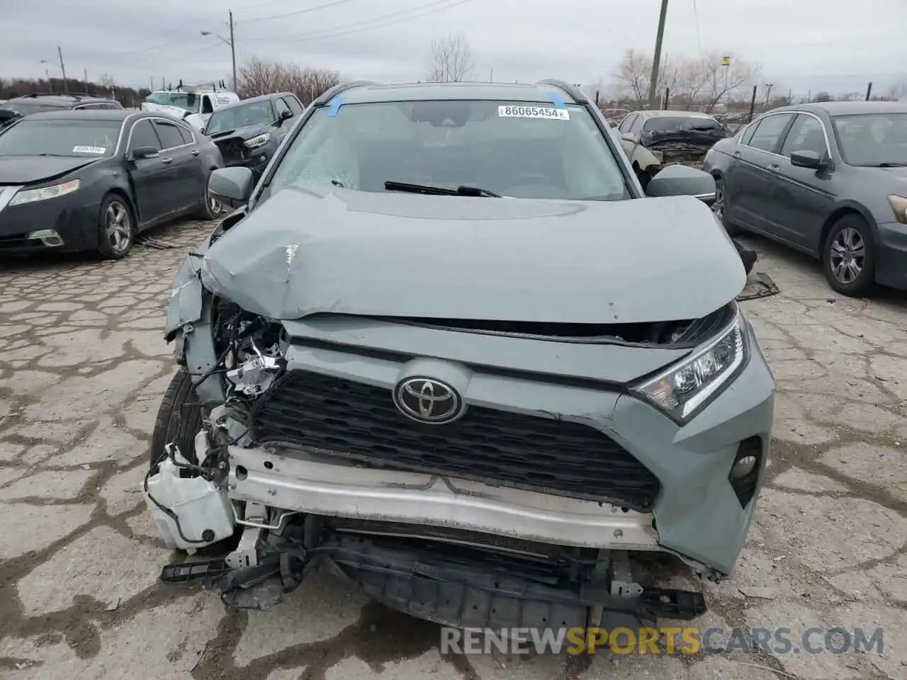 5 Photograph of a damaged car 2T3P1RFV0LC126251 TOYOTA RAV4 2020