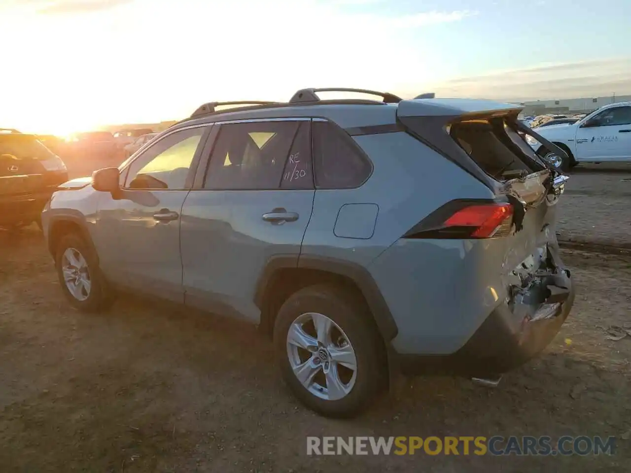 2 Photograph of a damaged car 2T3P1RFV0LC132955 TOYOTA RAV4 2020