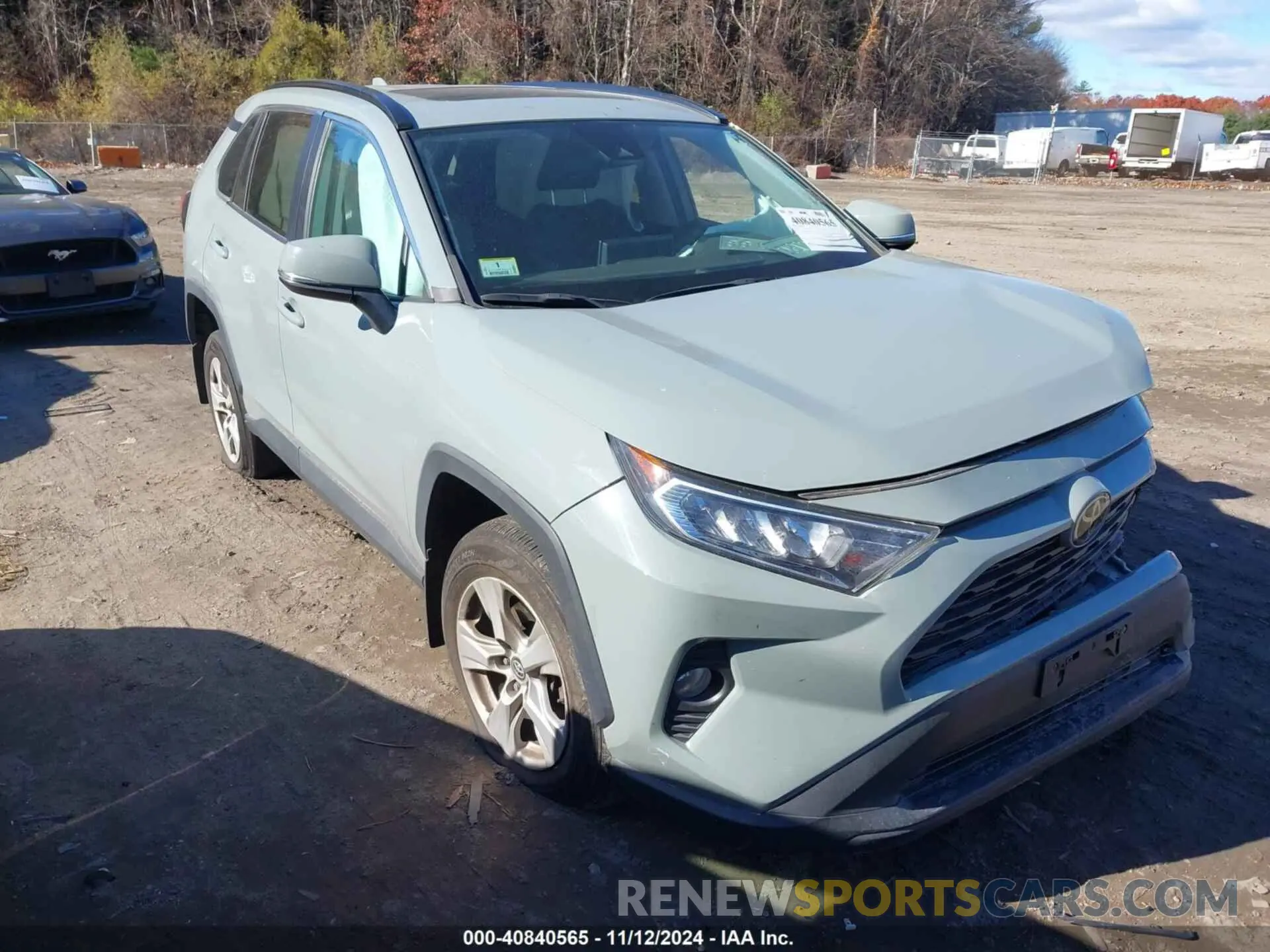 1 Photograph of a damaged car 2T3P1RFV0LW087434 TOYOTA RAV4 2020