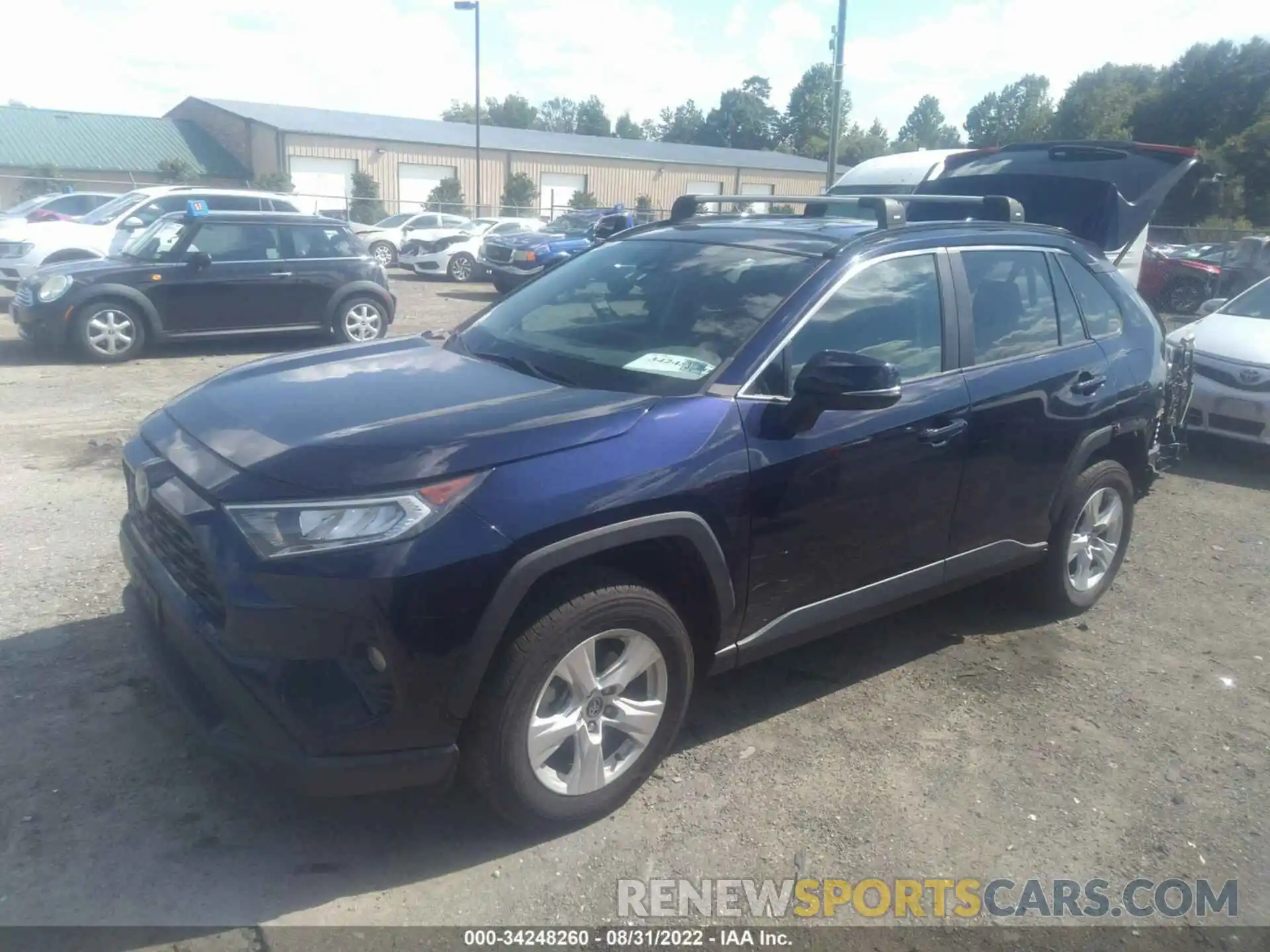 2 Photograph of a damaged car 2T3P1RFV0LW099664 TOYOTA RAV4 2020