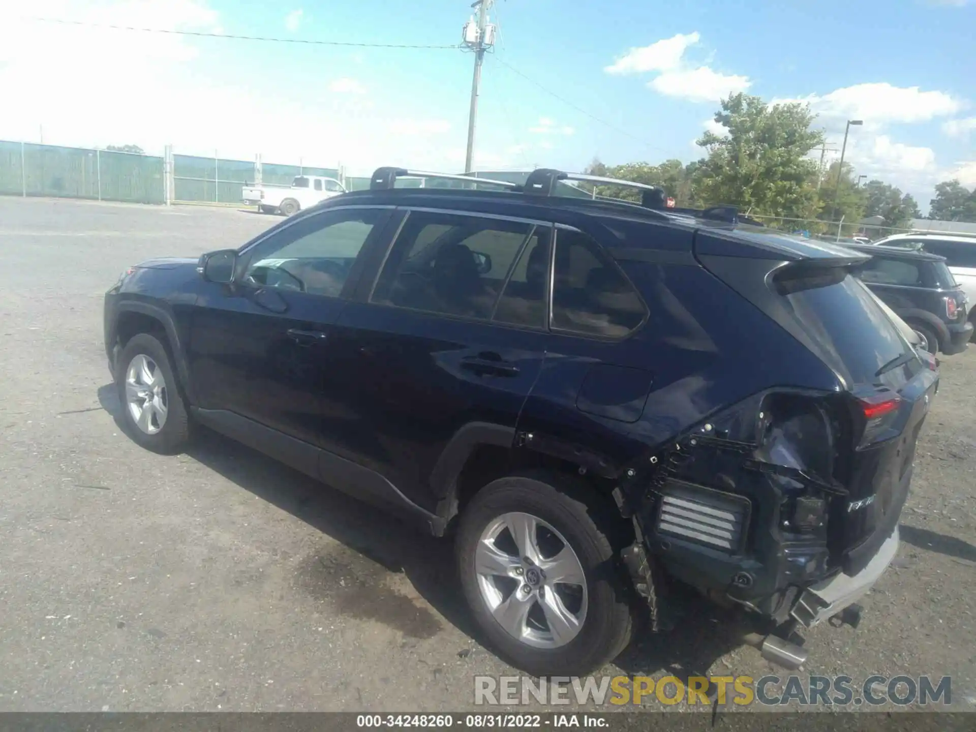 3 Photograph of a damaged car 2T3P1RFV0LW099664 TOYOTA RAV4 2020