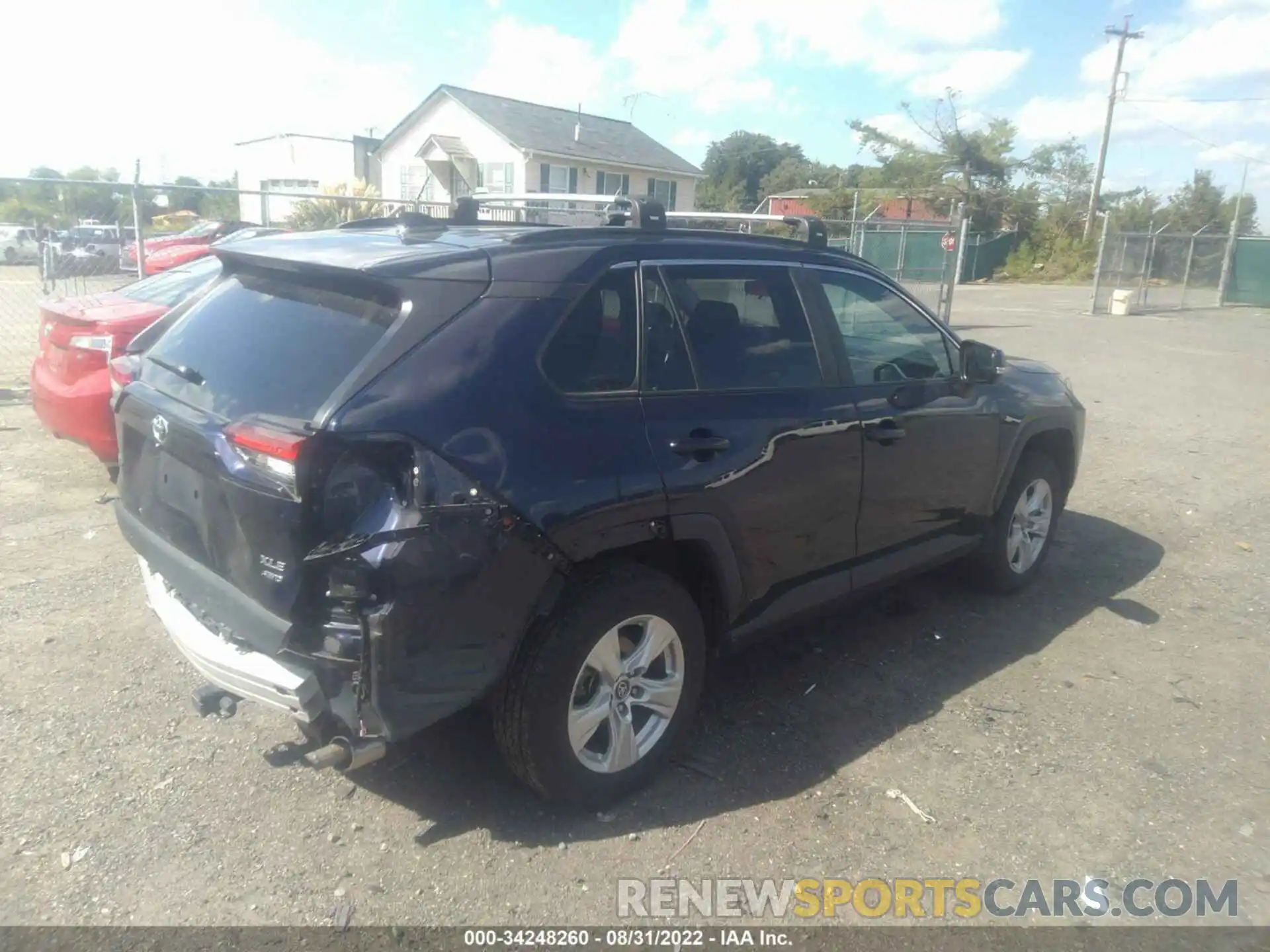 4 Photograph of a damaged car 2T3P1RFV0LW099664 TOYOTA RAV4 2020