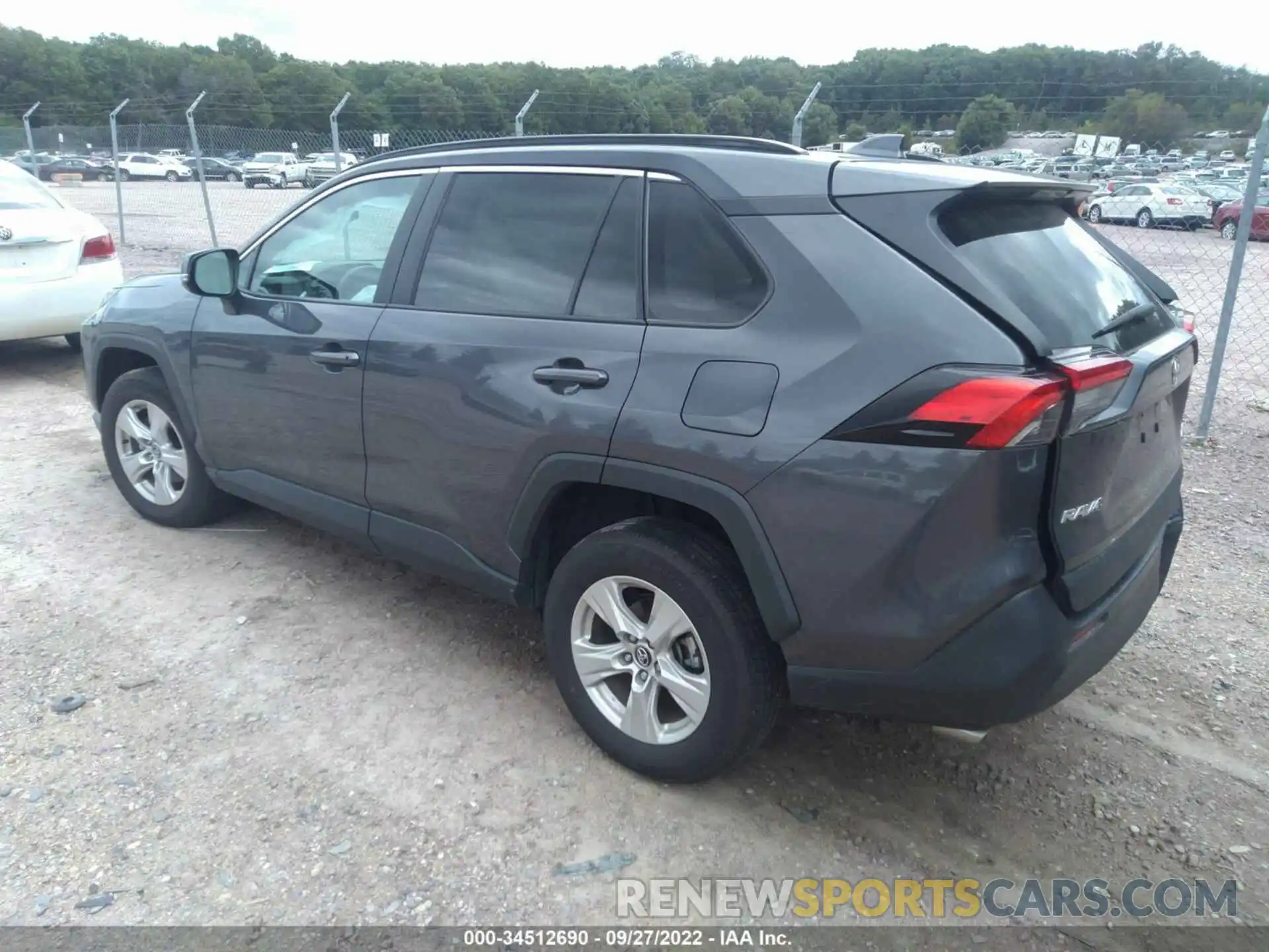 3 Photograph of a damaged car 2T3P1RFV0LW132792 TOYOTA RAV4 2020