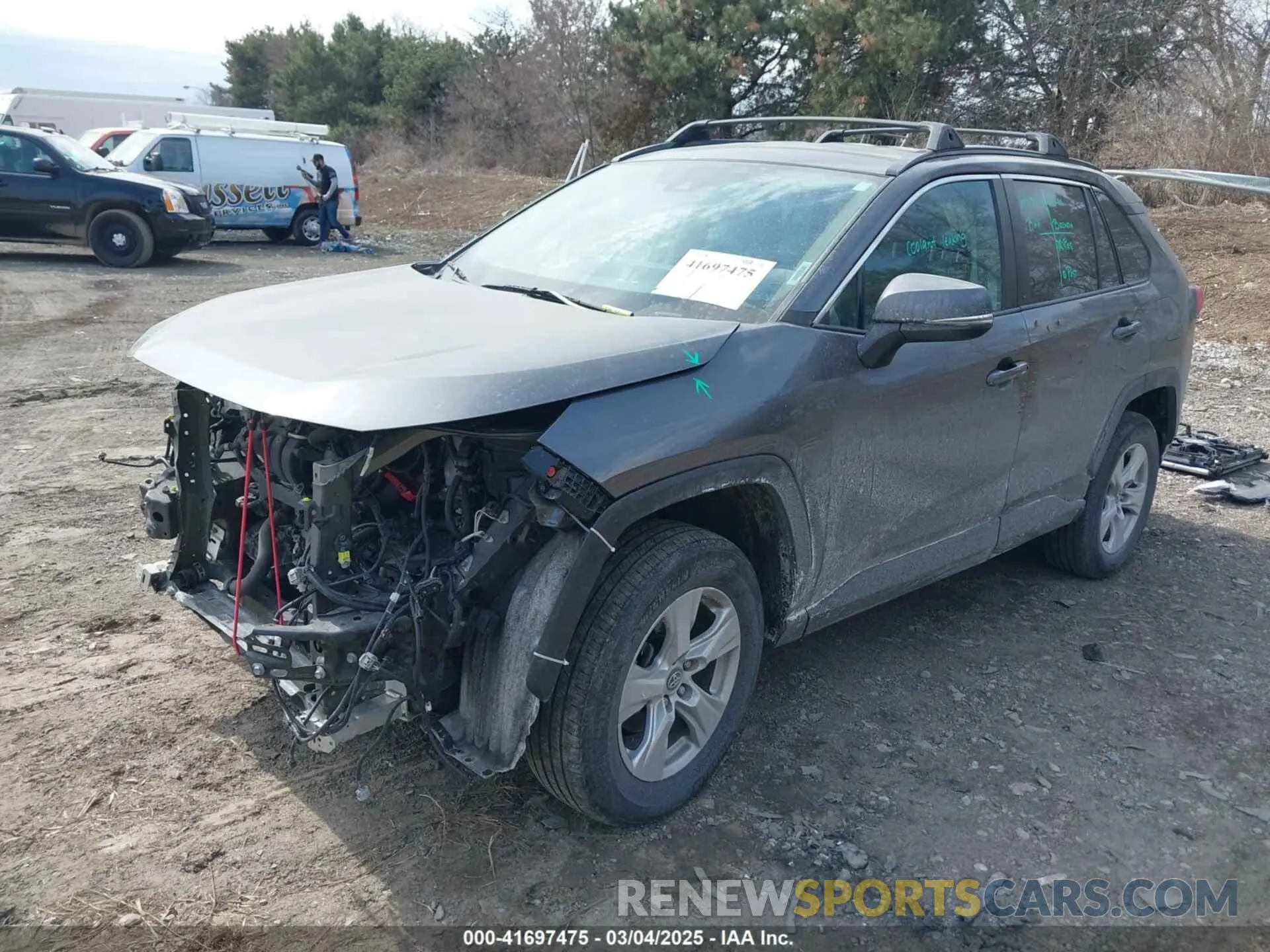2 Photograph of a damaged car 2T3P1RFV1LC079828 TOYOTA RAV4 2020