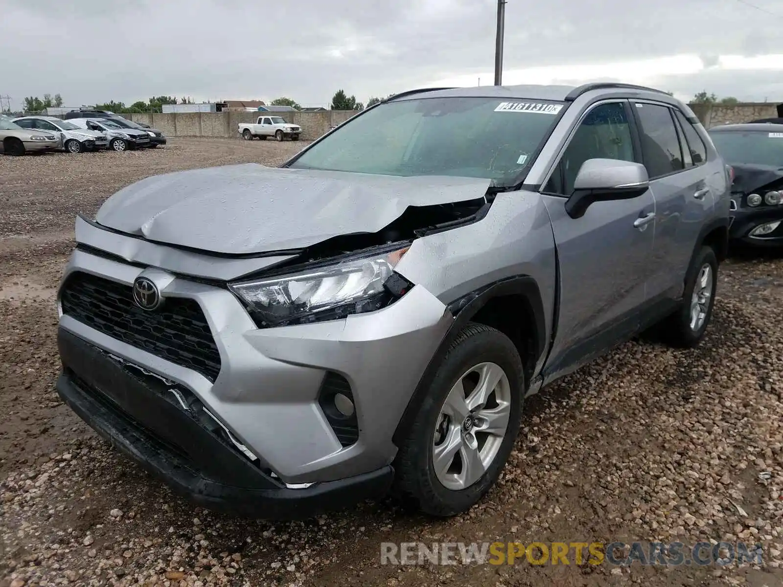 2 Photograph of a damaged car 2T3P1RFV1LC094829 TOYOTA RAV4 2020