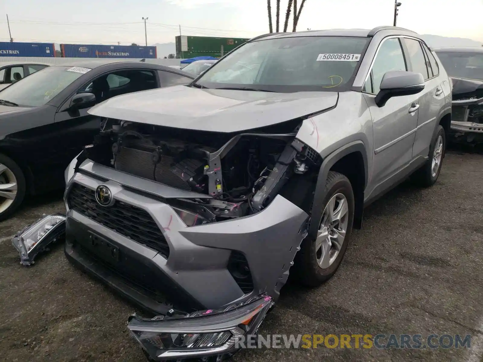 2 Photograph of a damaged car 2T3P1RFV1LC116912 TOYOTA RAV4 2020