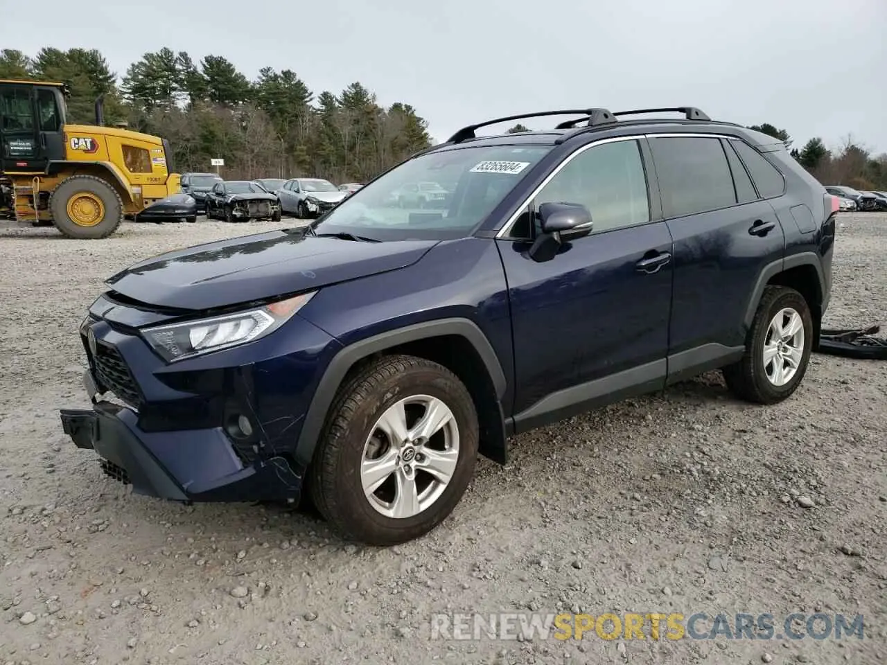 1 Photograph of a damaged car 2T3P1RFV1LC135444 TOYOTA RAV4 2020