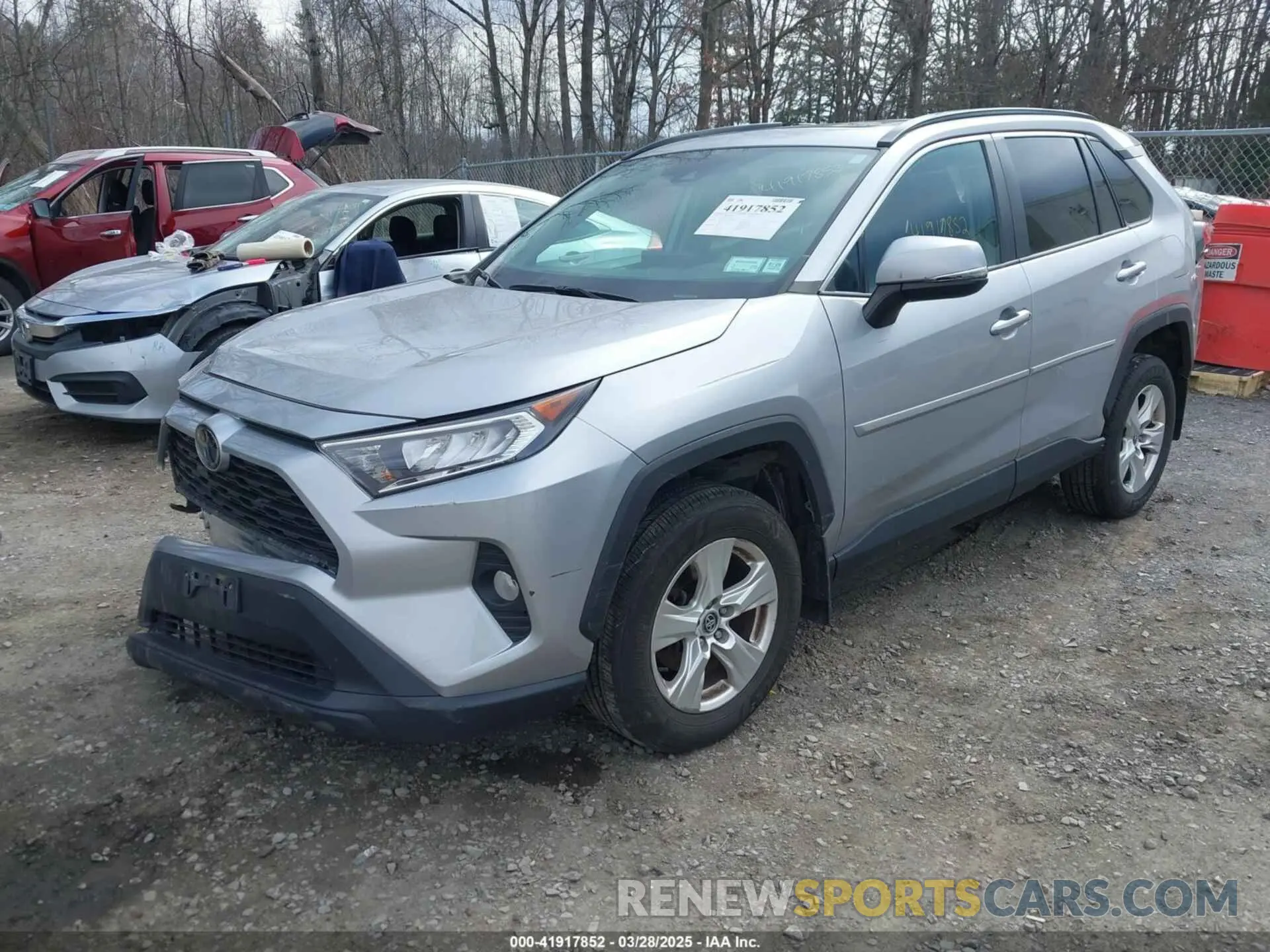 2 Photograph of a damaged car 2T3P1RFV1LW128217 TOYOTA RAV4 2020